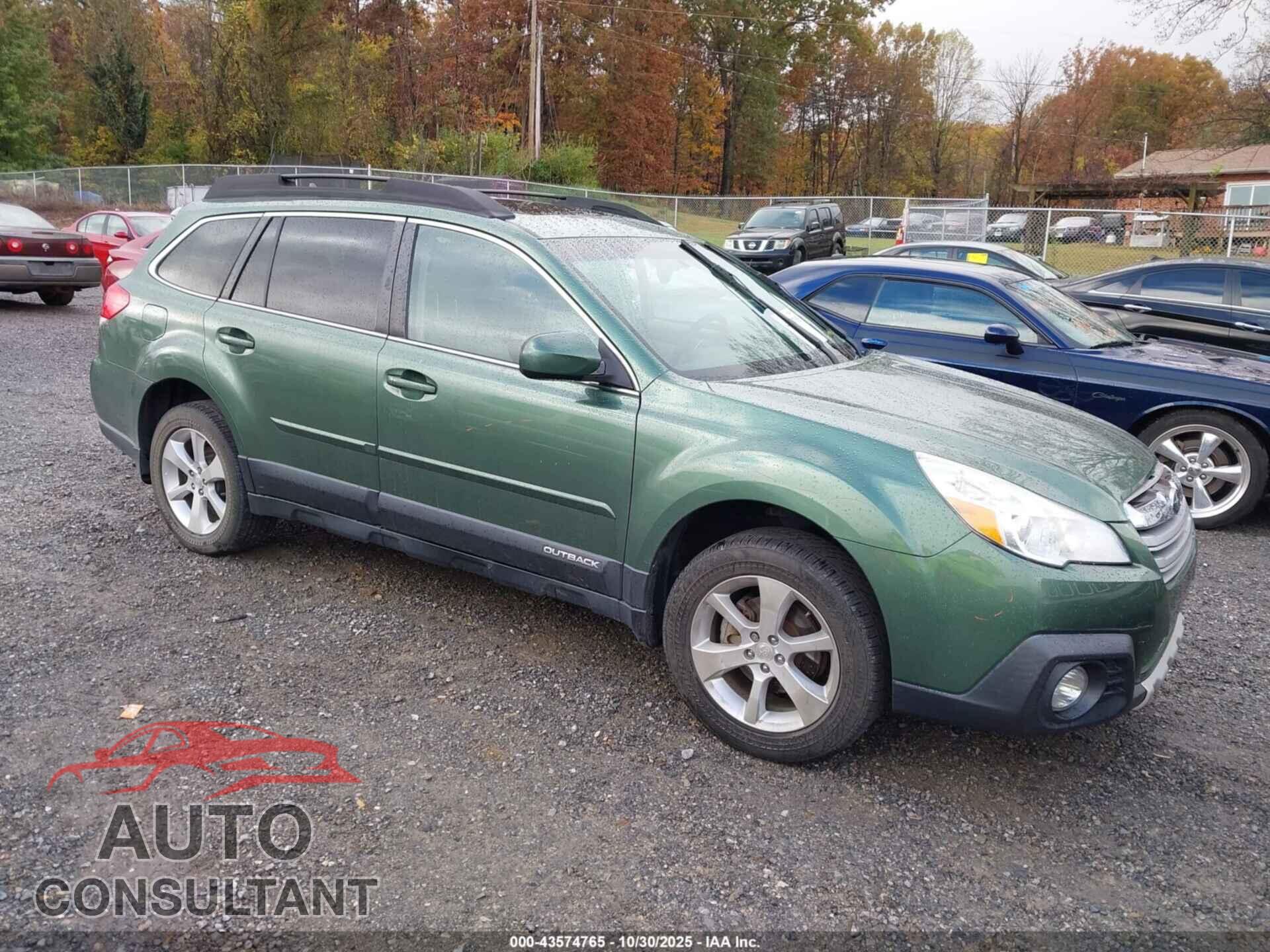 SUBARU OUTBACK 2014 - 4S4BRBLC2E3282496