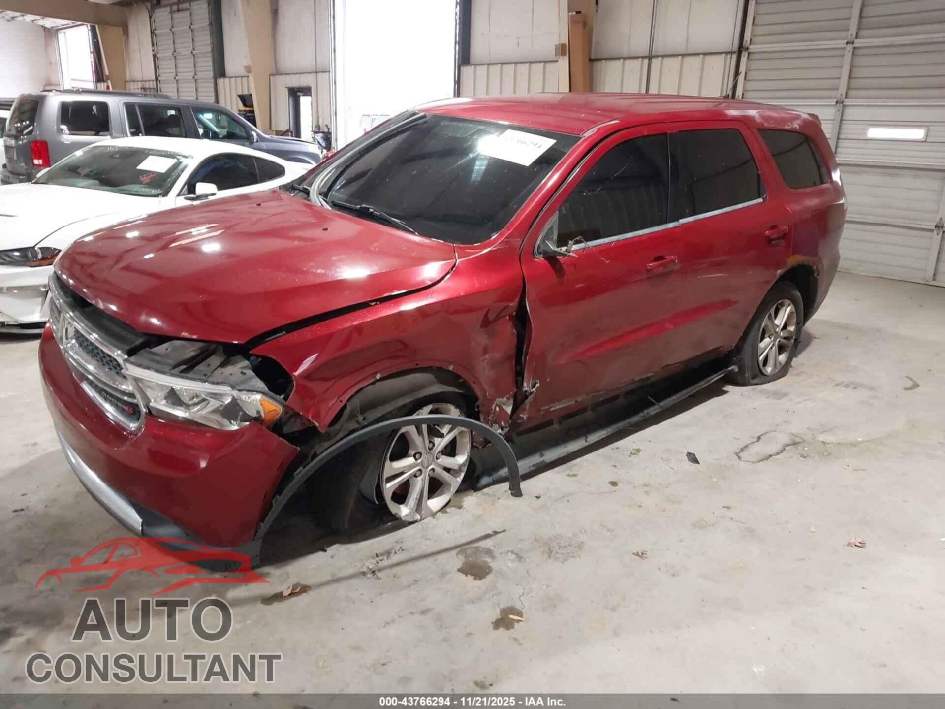 DODGE DURANGO 2013 - 1C4RDJAG9DC535734