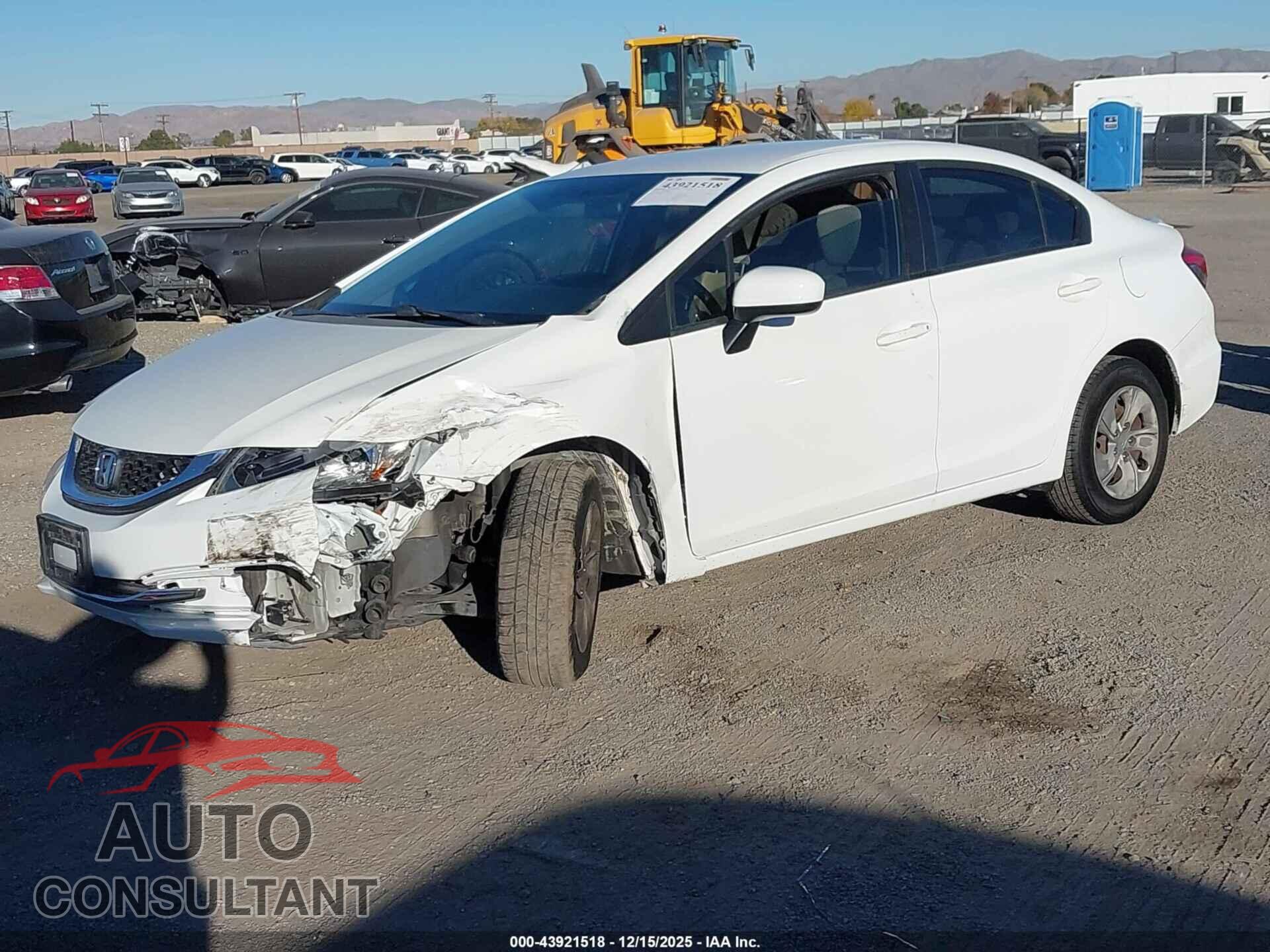 HONDA CIVIC 2014 - 19XFB2F58EE253181