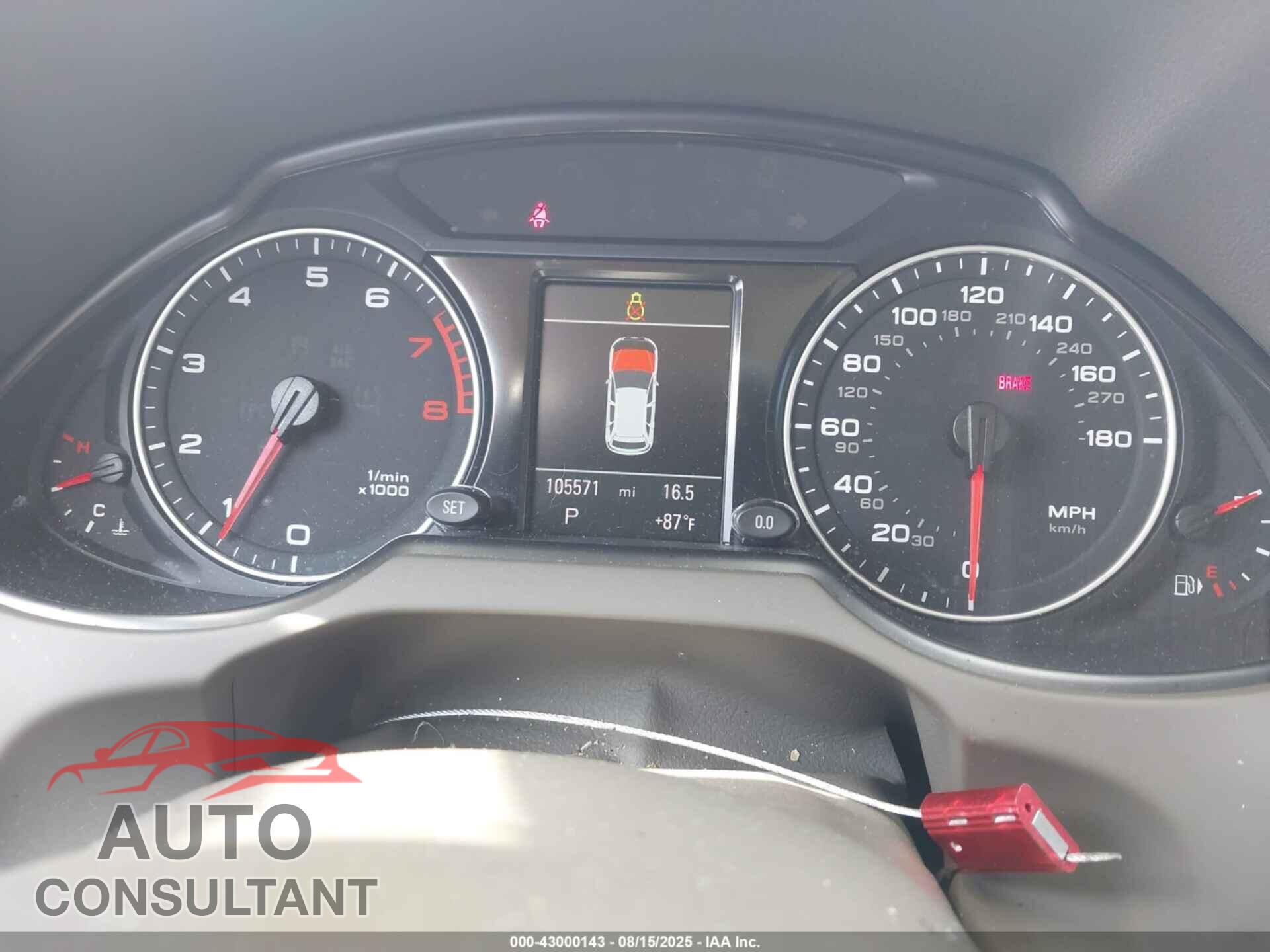 AUDI Q5 2012 - WA1LFAFP2CA100714