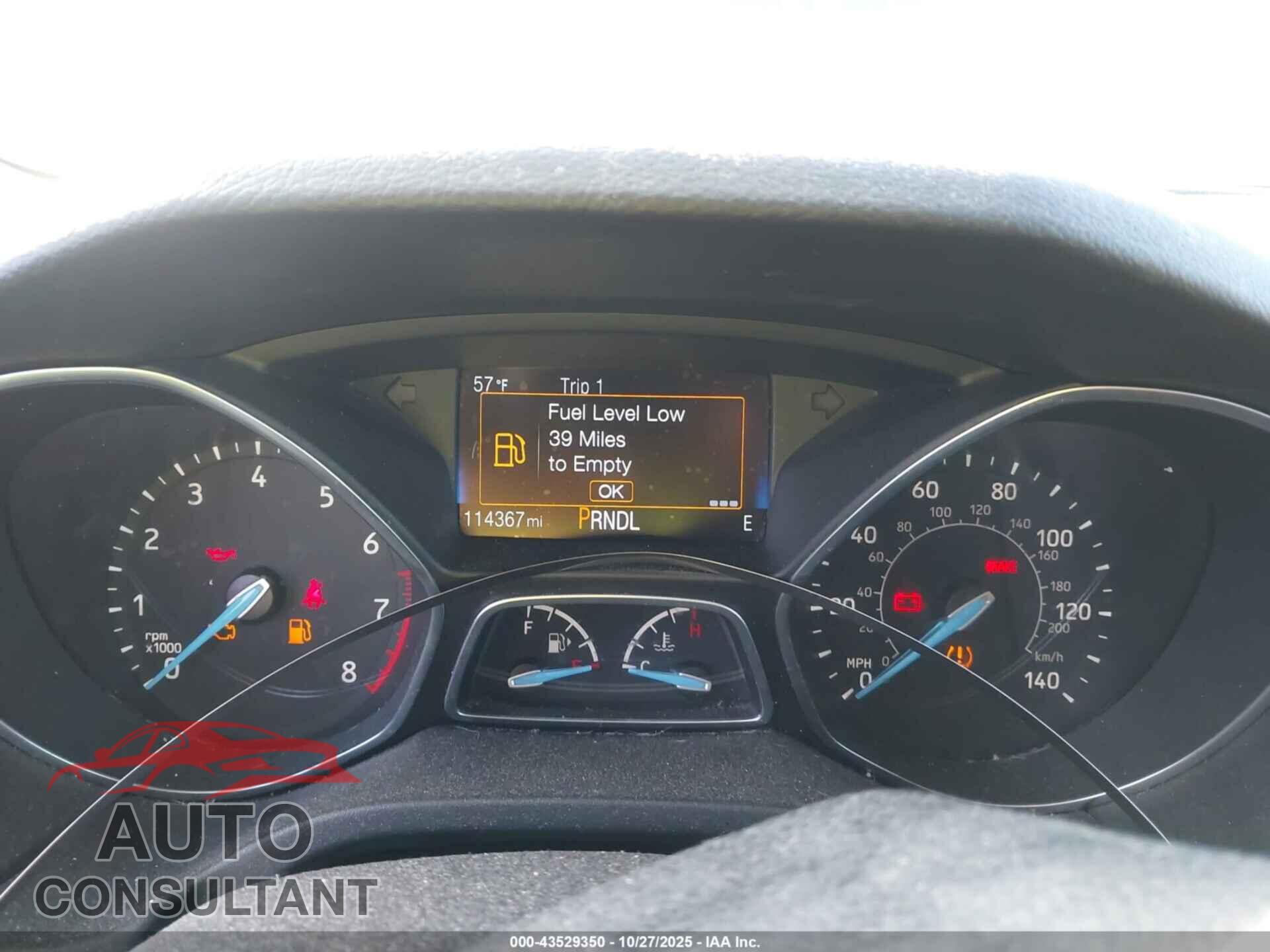 FORD FOCUS 2018 - 1FADP3K26JL205941
