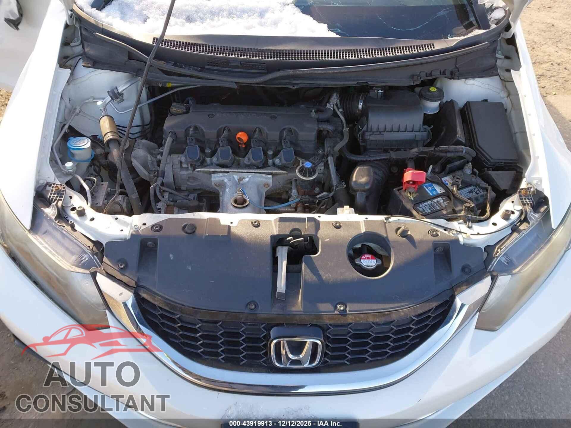 HONDA CIVIC 2014 - 19XFB2F90EE242534