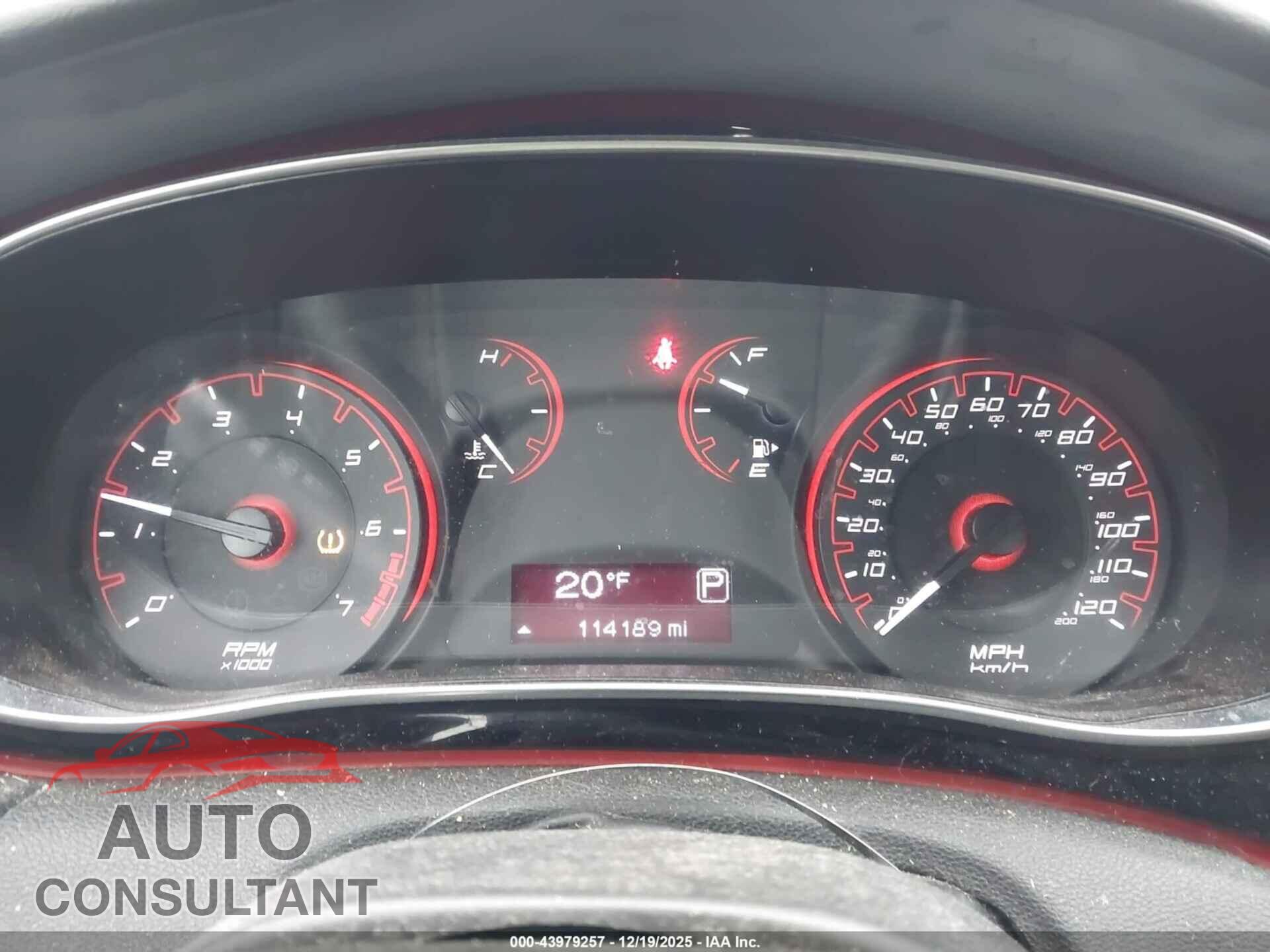 DODGE DART 2016 - 1C3CDFBB2GD516743