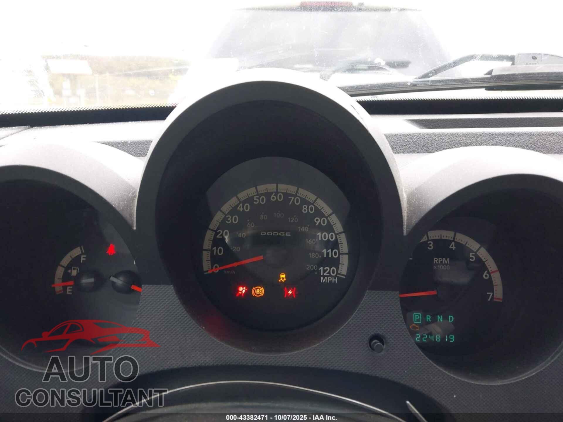 DODGE NITRO 2011 - 1D4PU4GK5BW598686
