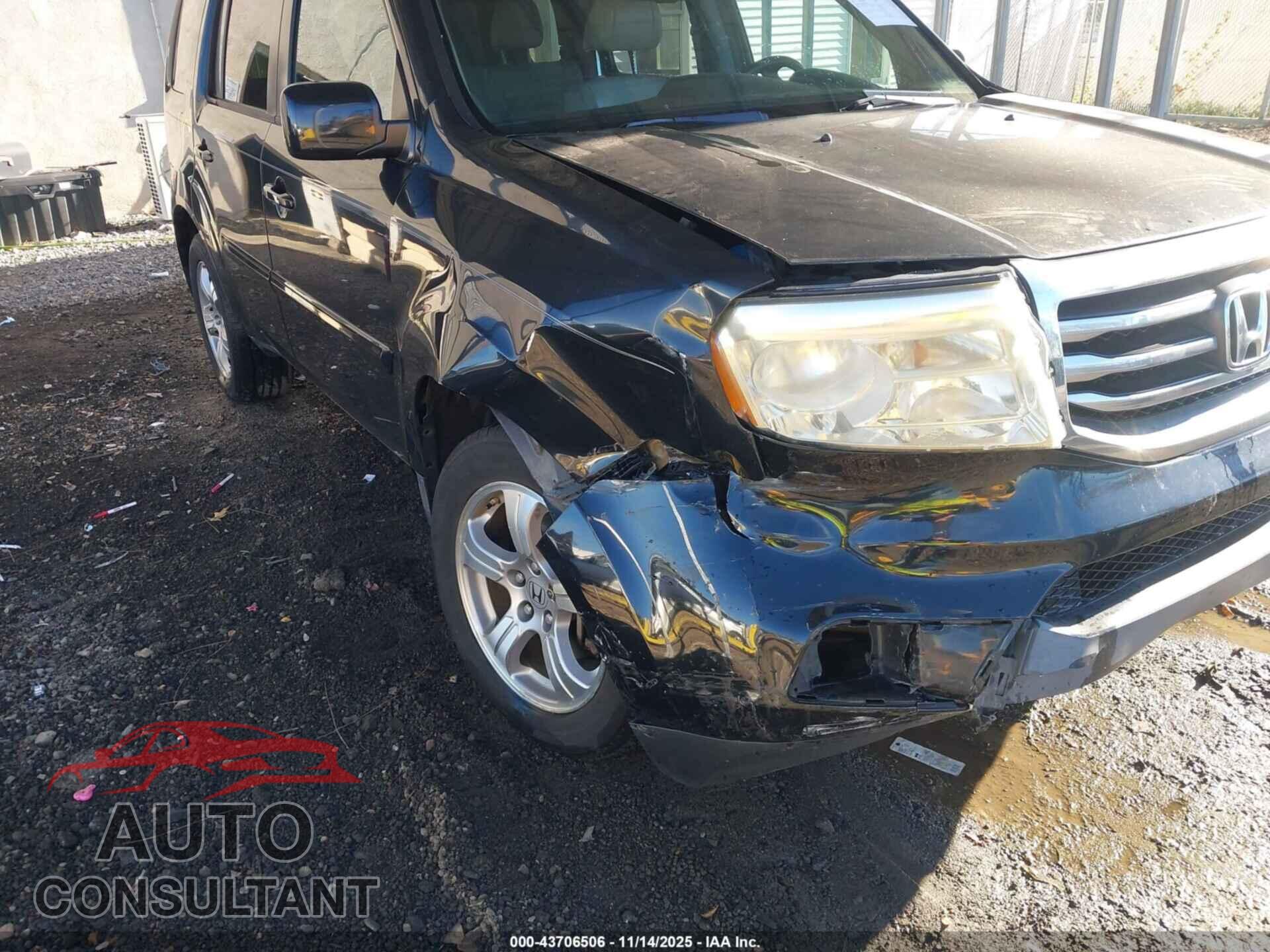 HONDA PILOT 2014 - 5FNYF3H70EB015577
