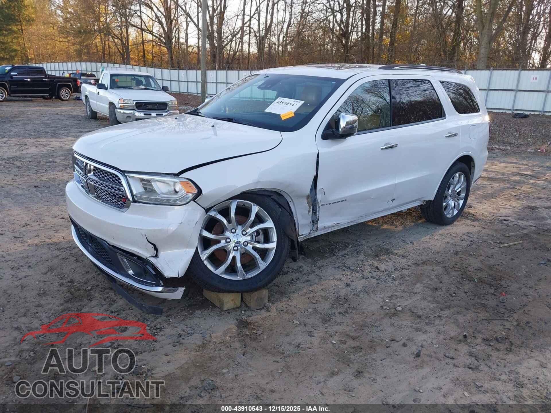 DODGE DURANGO 2016 - 1C4RDJEG2GC424957