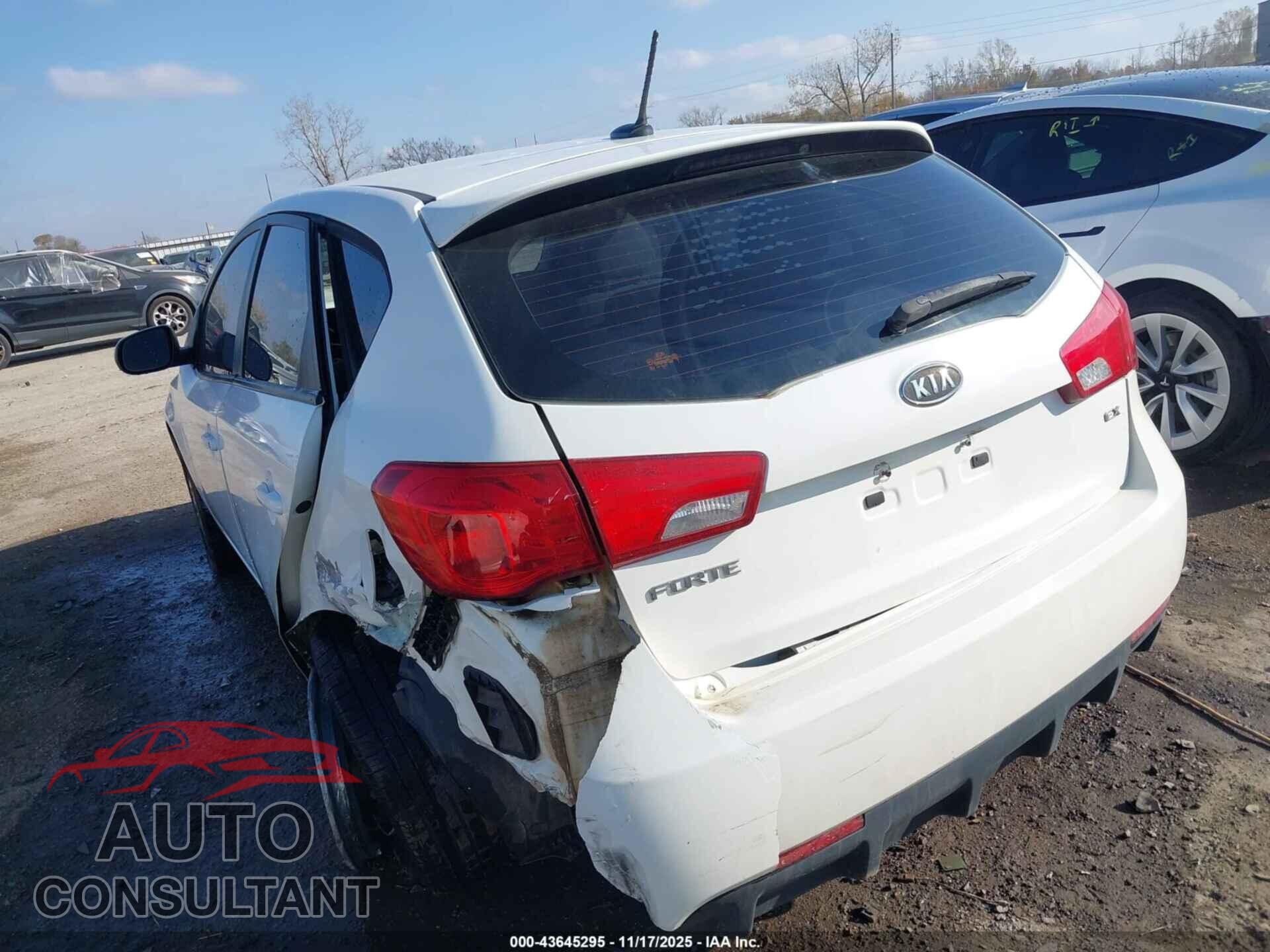 KIA FORTE 2013 - KNAFU5A26D5690516