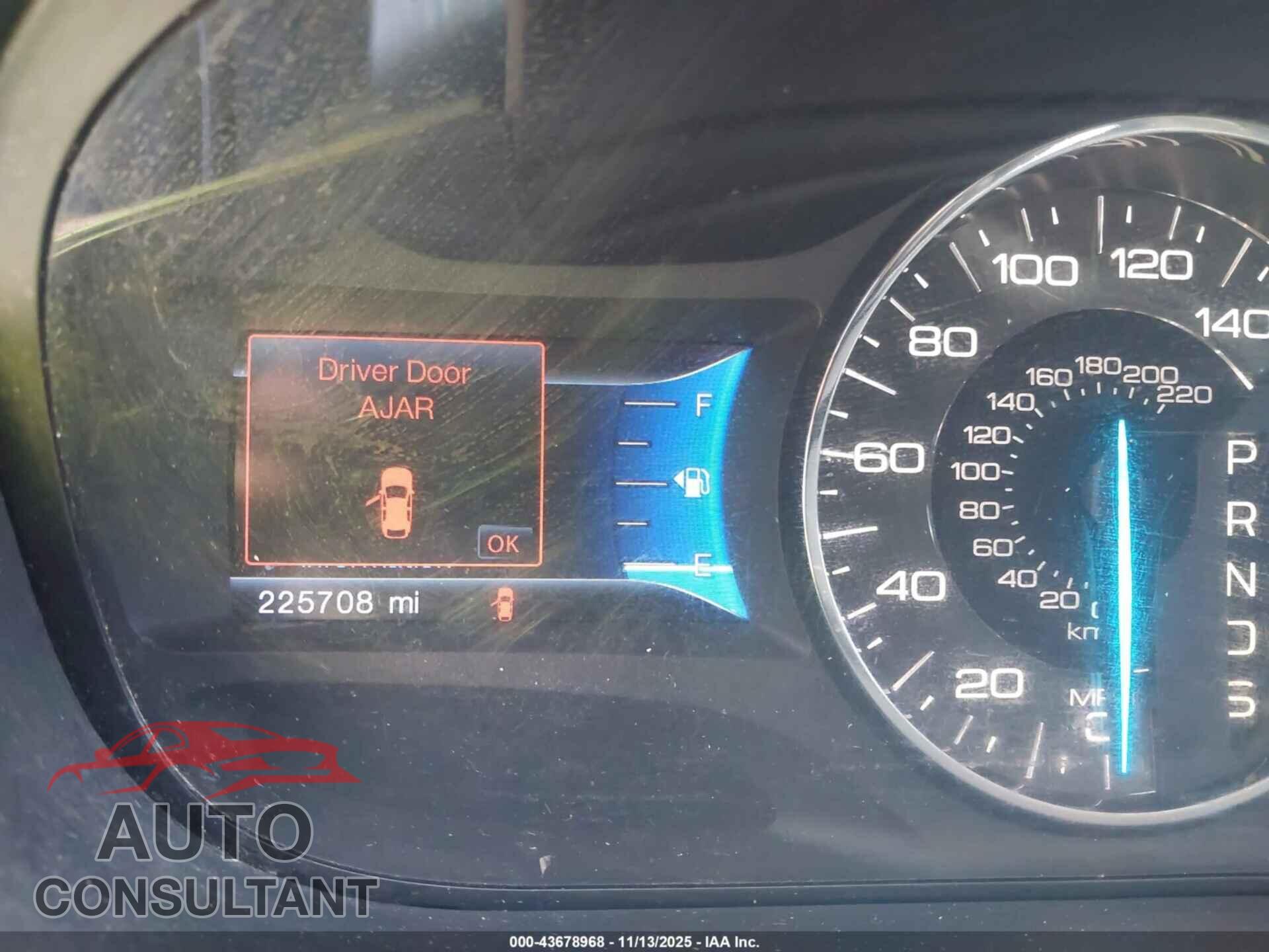 FORD EDGE 2013 - 2FMDK3KC8DBB71308