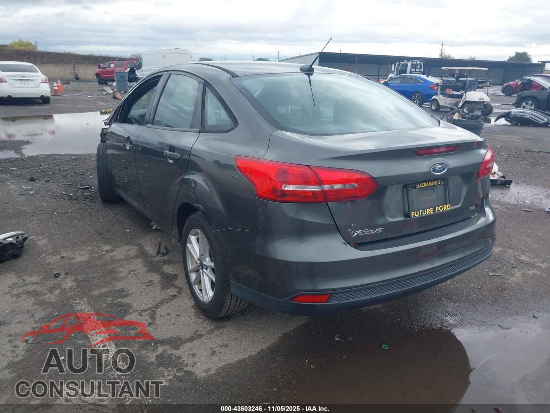 FORD FOCUS 2016 - 1FADP3F26GL227411