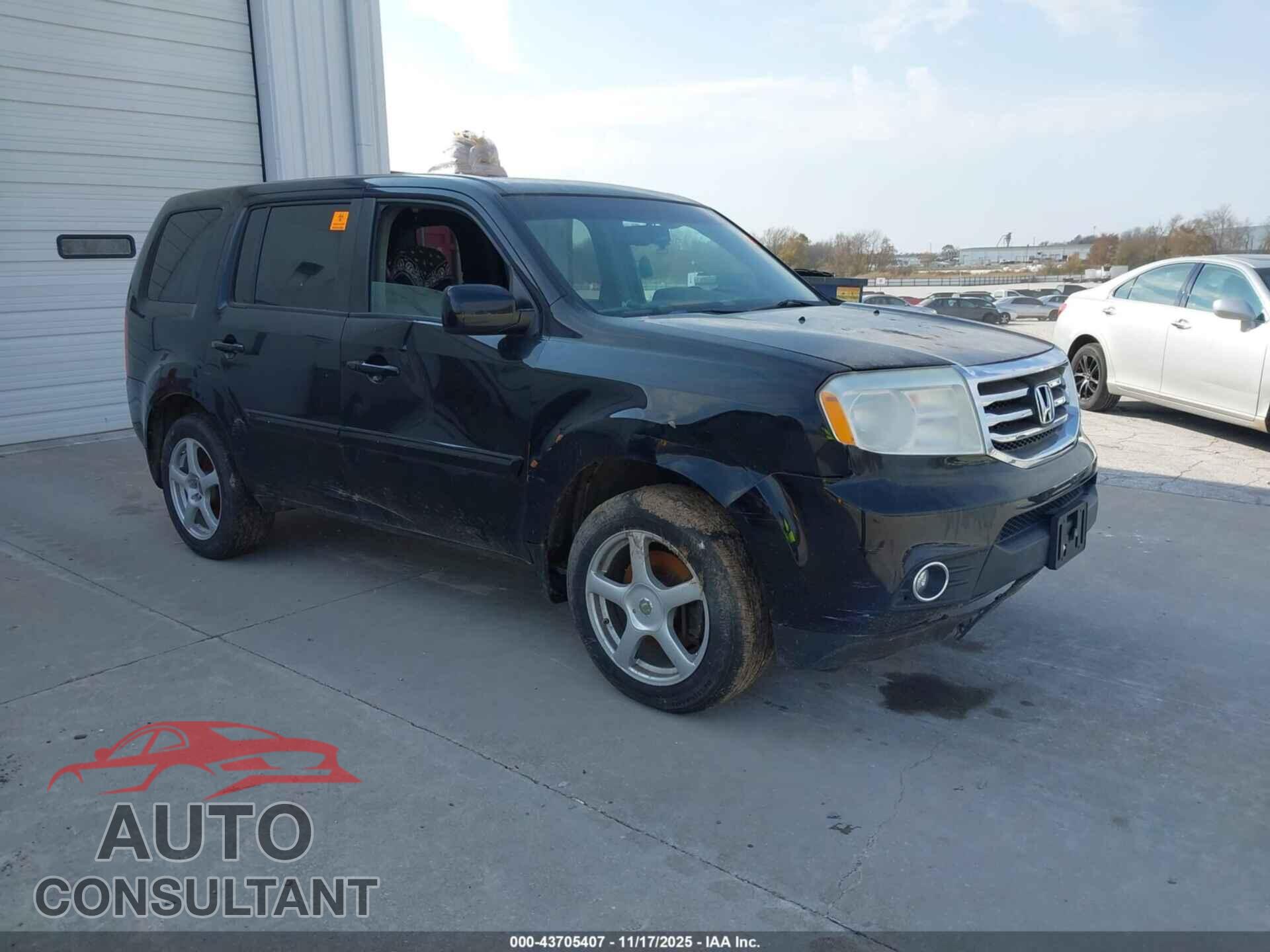 HONDA PILOT 2012 - 5FNYF4H76CB005347