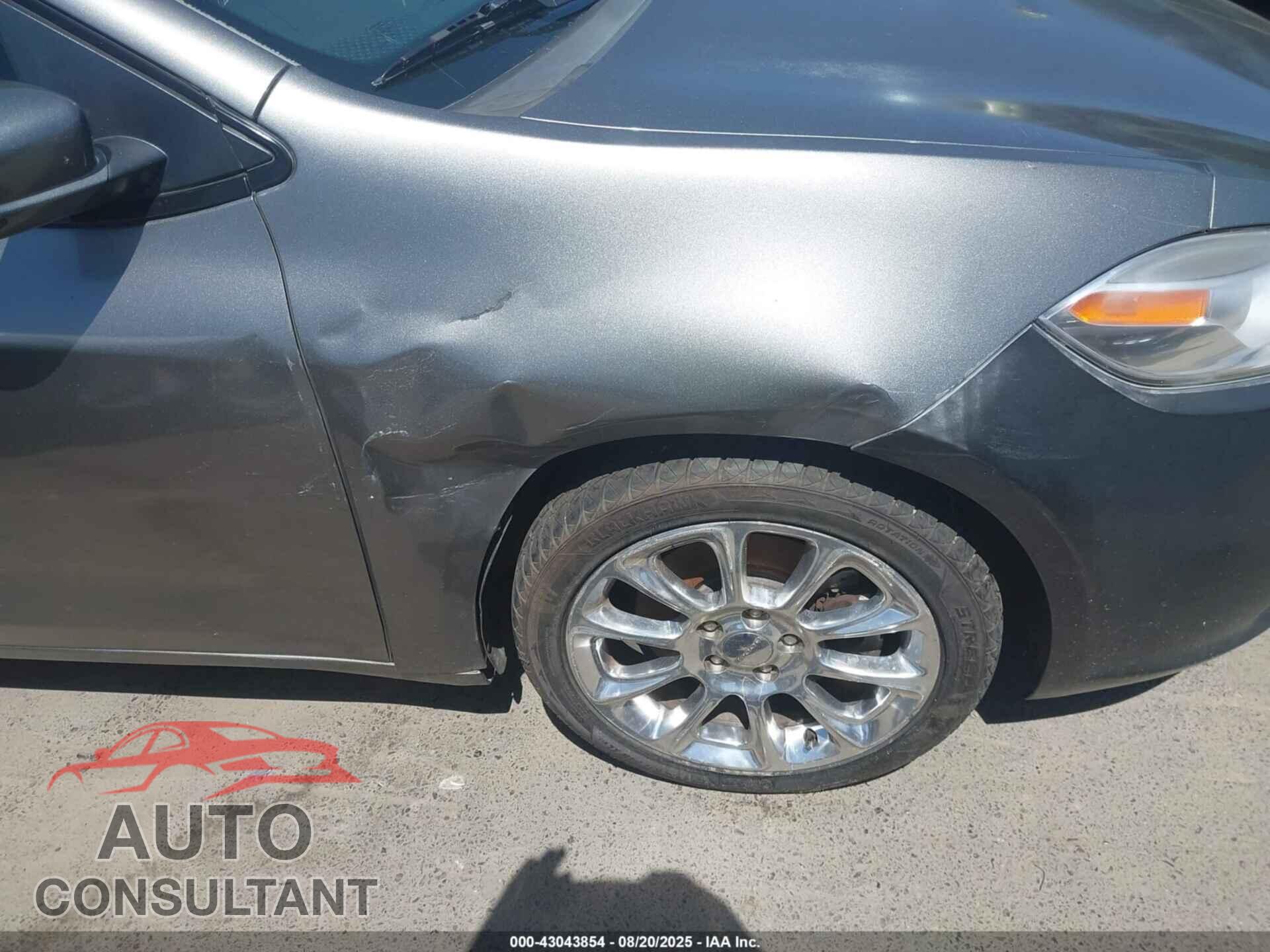 DODGE DART 2013 - 1C3CDFCH5DD317667