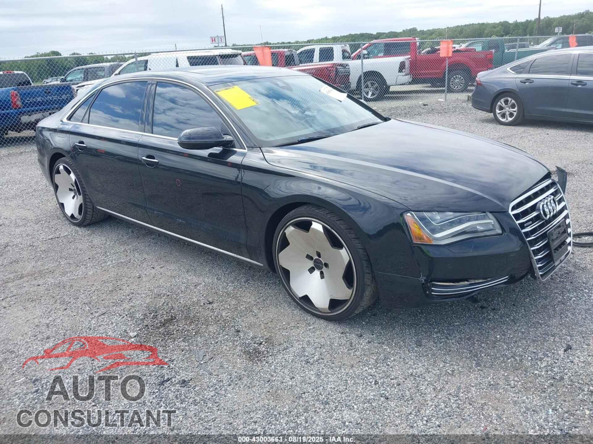 AUDI A8 L 2013 - WAURGAFD8DN028024