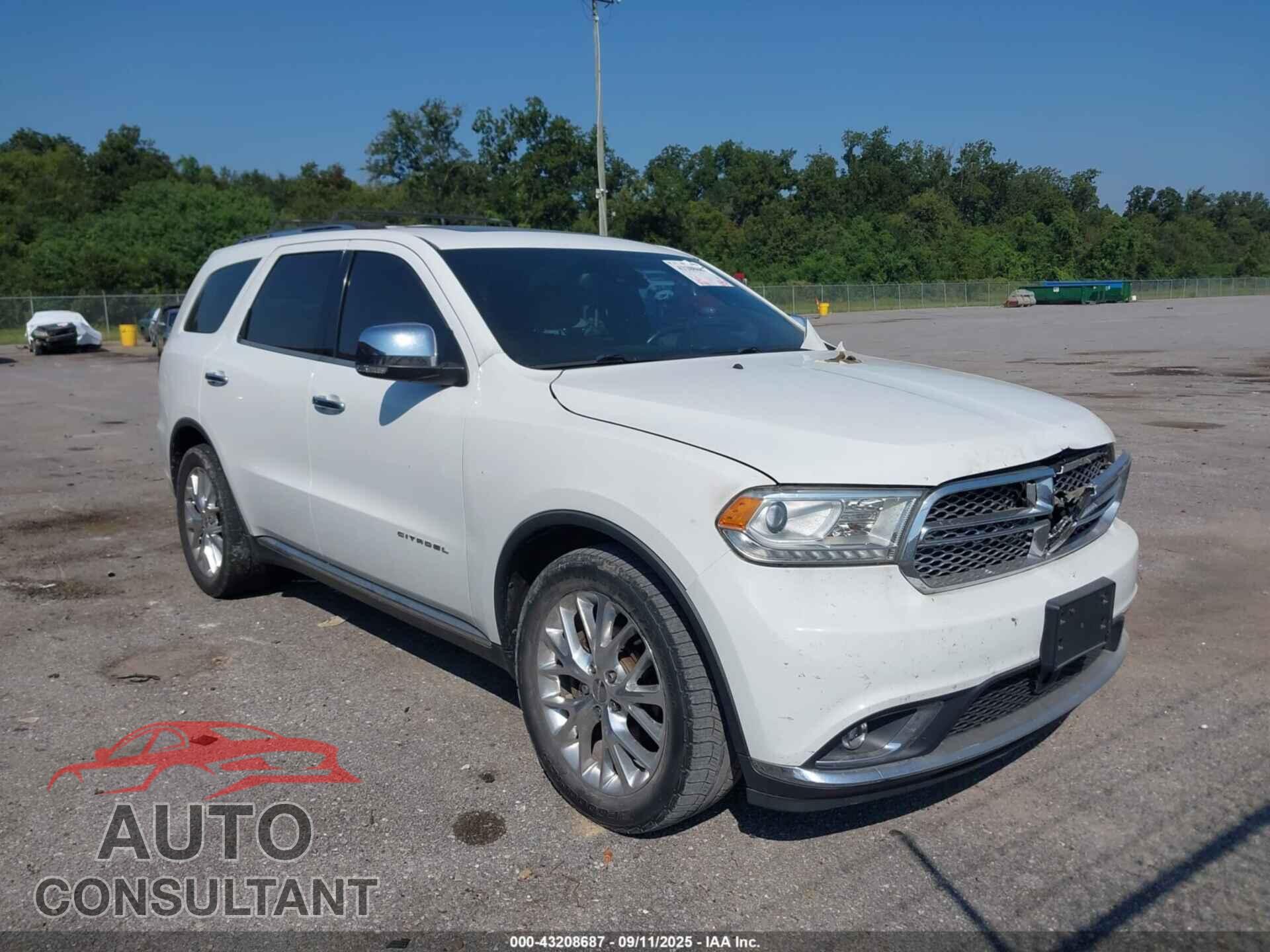 DODGE DURANGO 2014 - 1C4RDHEG8EC381229