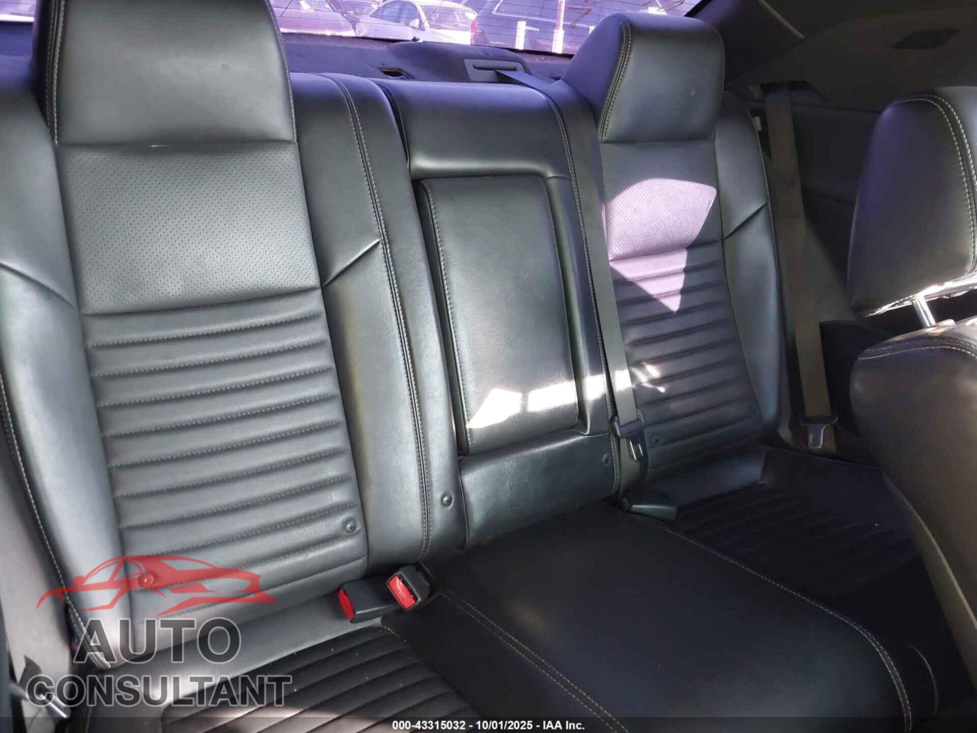 DODGE CHALLENGER 2012 - 2C3CDYAG6CH186644
