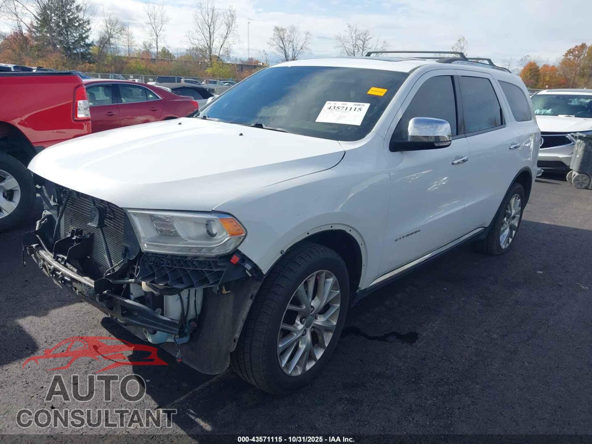 DODGE DURANGO 2014 - 1C4RDJEG1EC314141