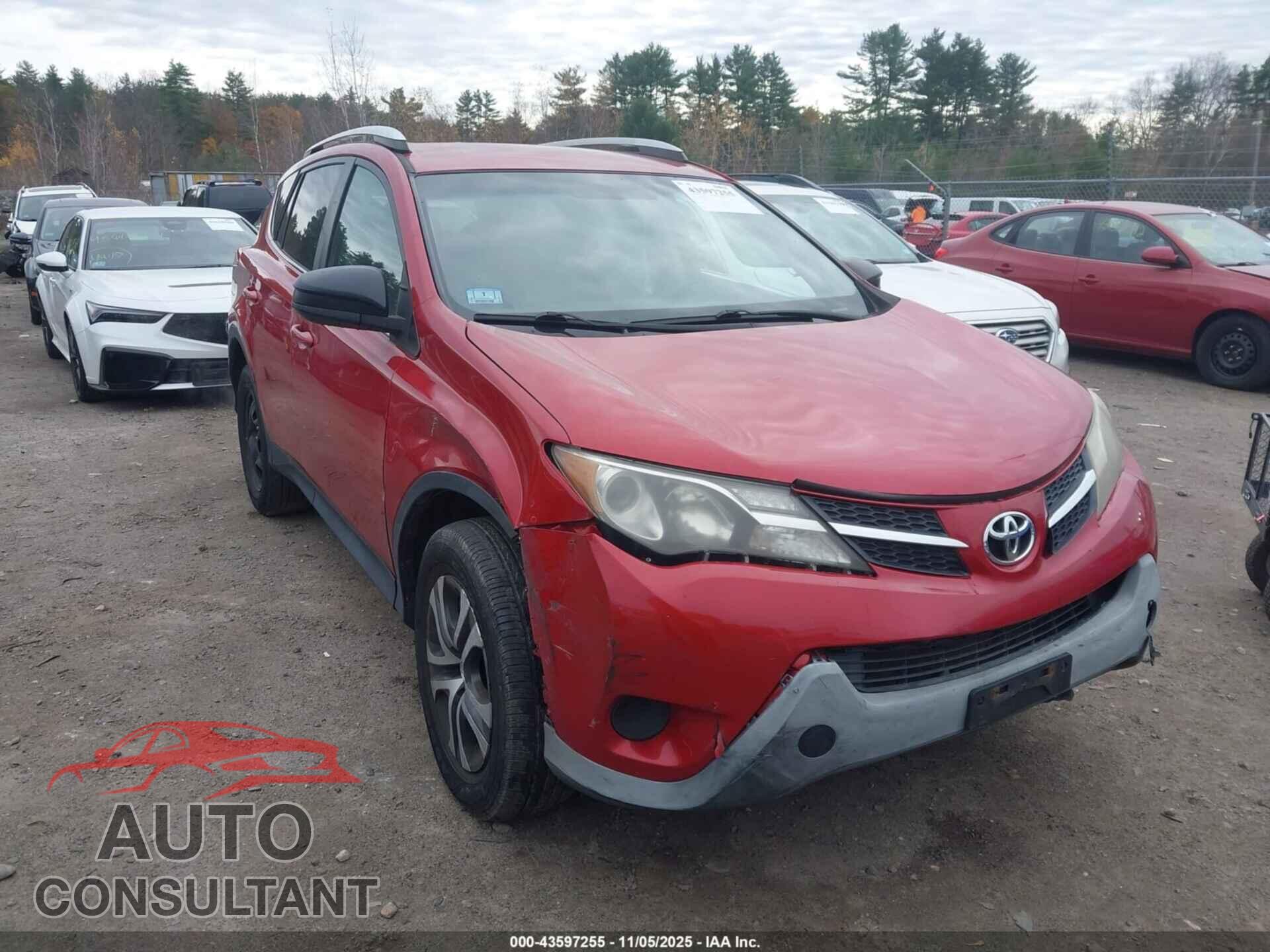 TOYOTA RAV4 2013 - 2T3BFREV4DW106985