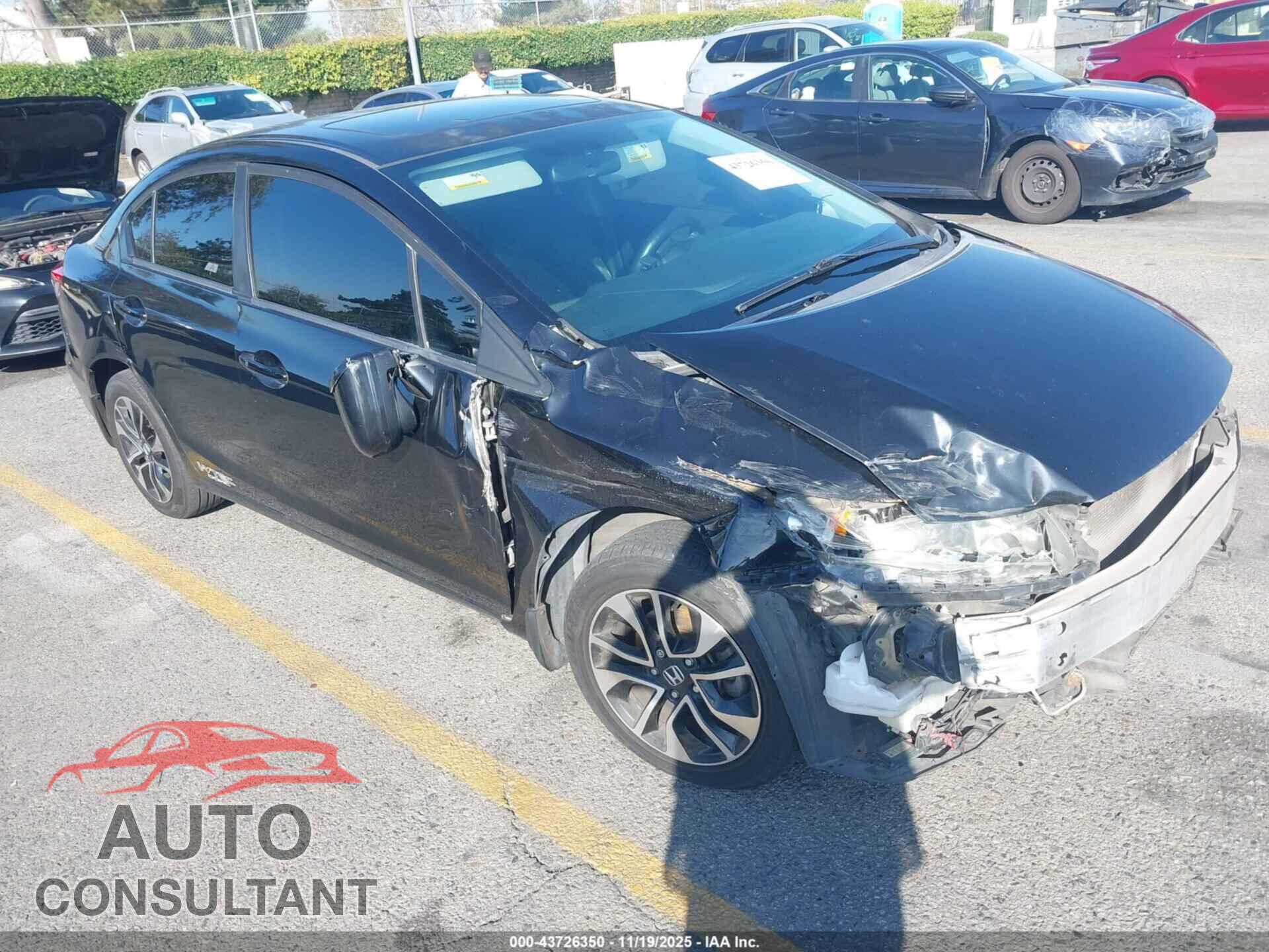 HONDA CIVIC 2015 - 2HGFB2F89FH538327