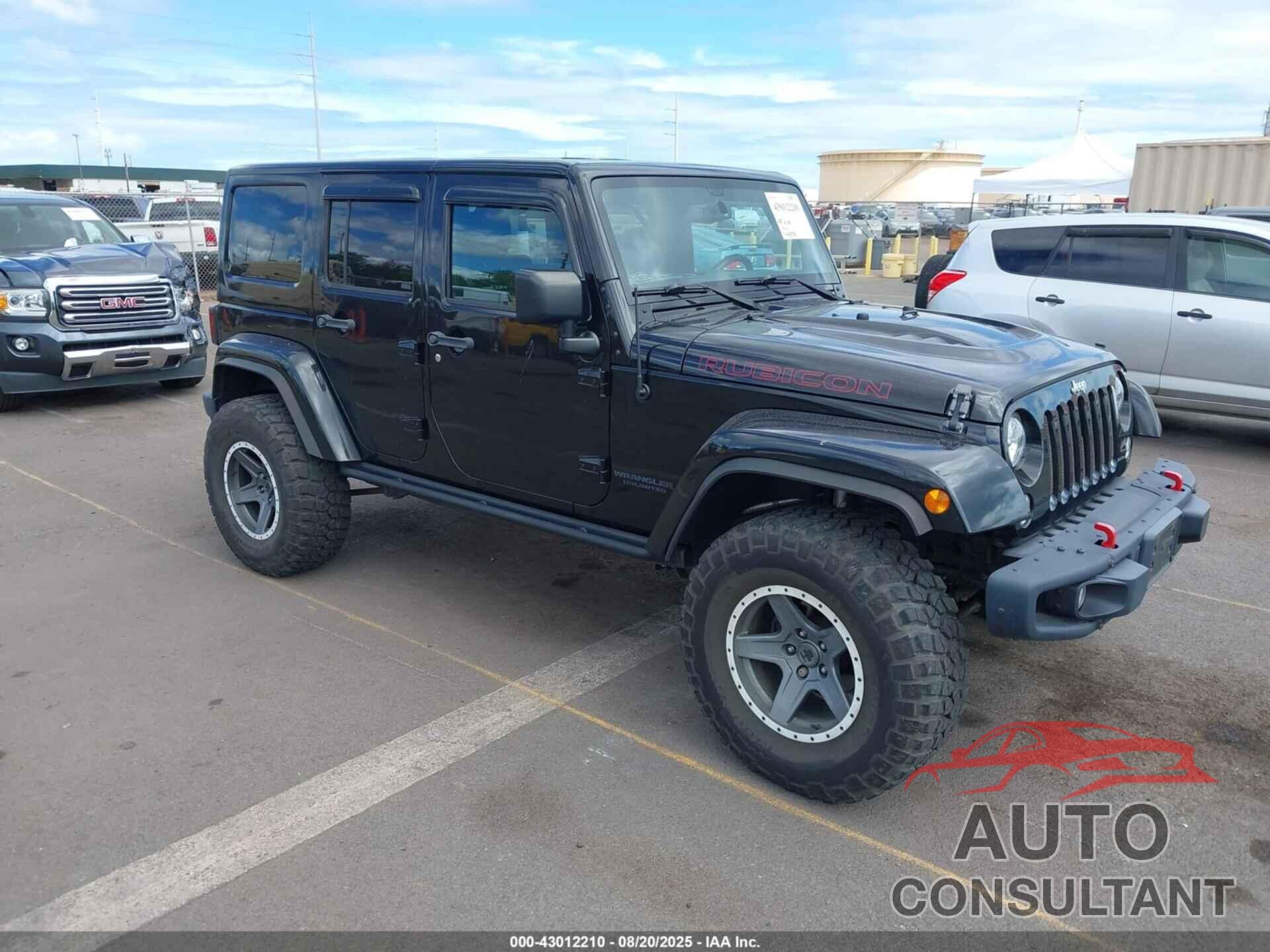 JEEP WRANGLER UNLIMITED 2016 - 1C4HJWFG3GL249537