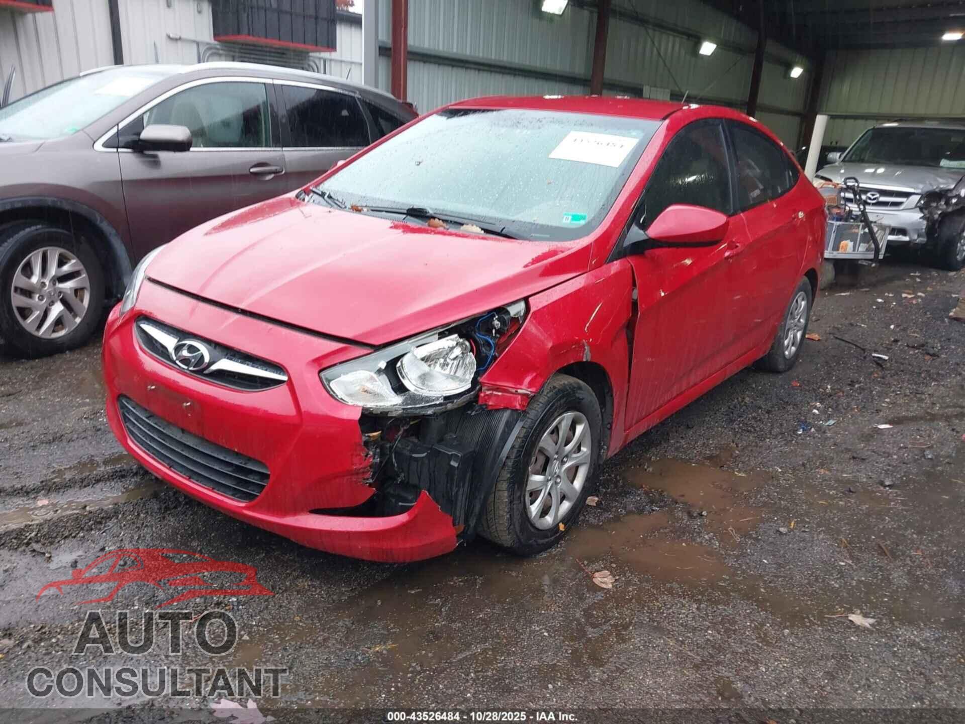 HYUNDAI ACCENT 2014 - KMHCT4AE8EU737402