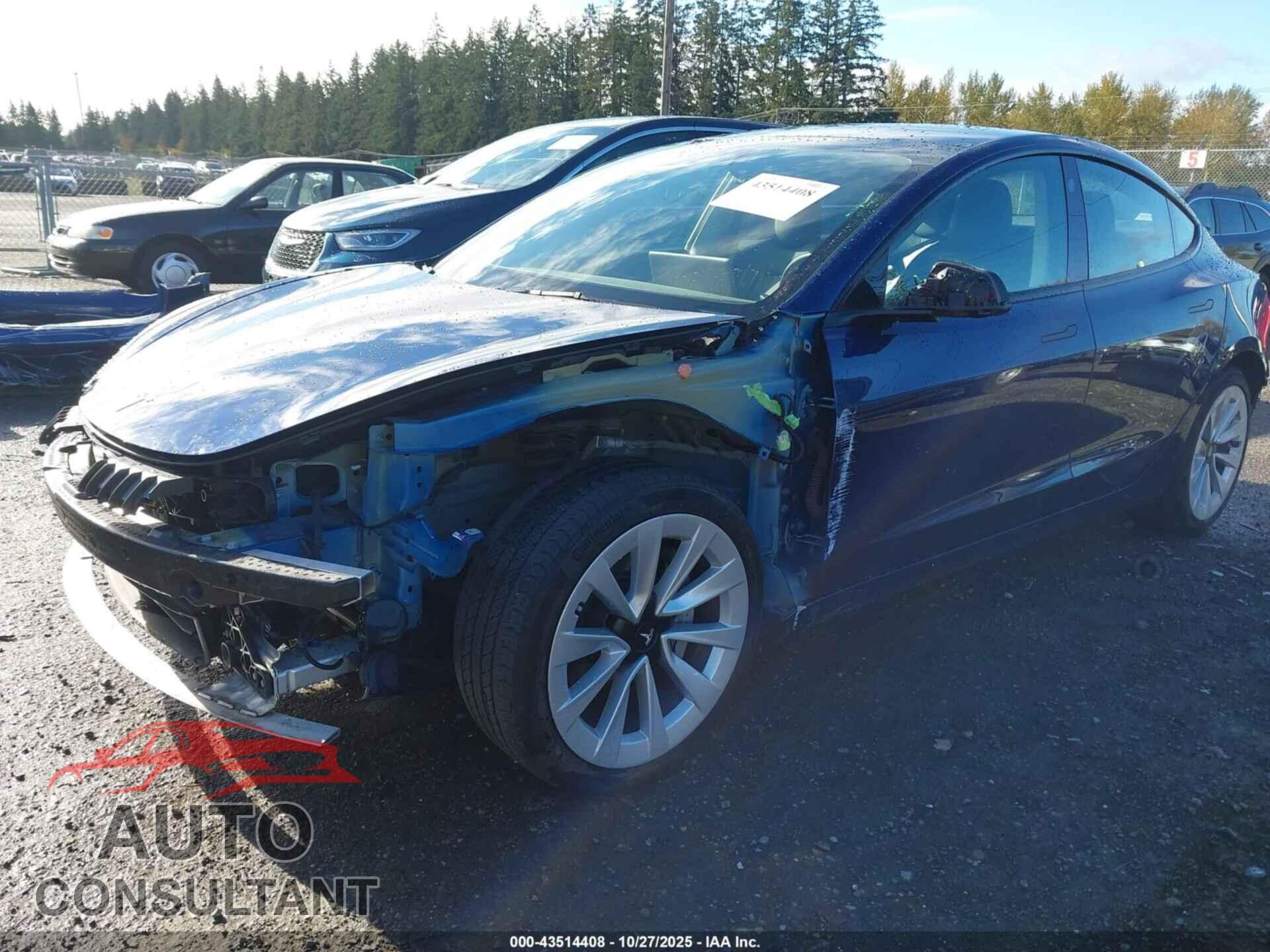 TESLA MODEL 3 2022 - 5YJ3E1EB2NF124584