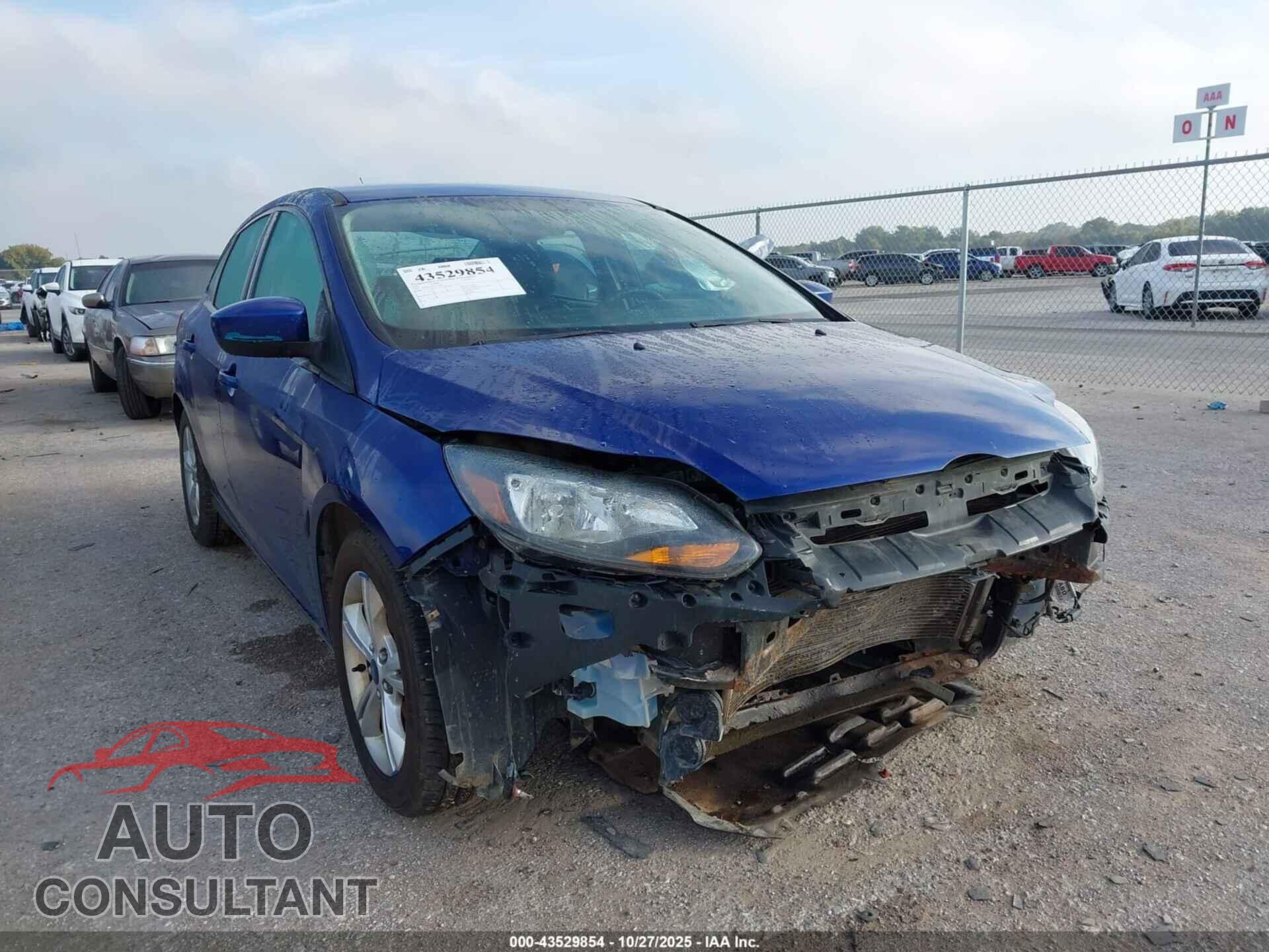 FORD FOCUS 2012 - 1FAHP3F25CL420869