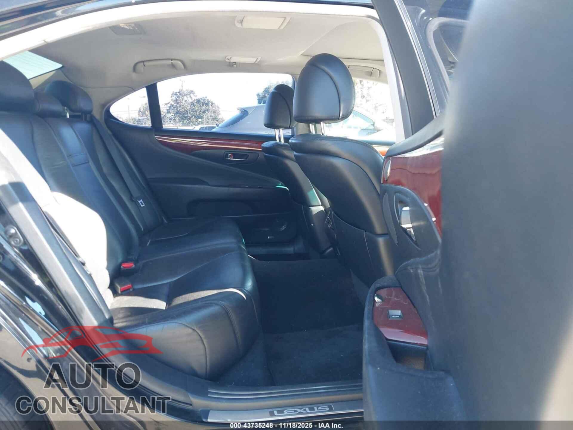 LEXUS LS 460 2012 - JTHGL5EF4C5046470