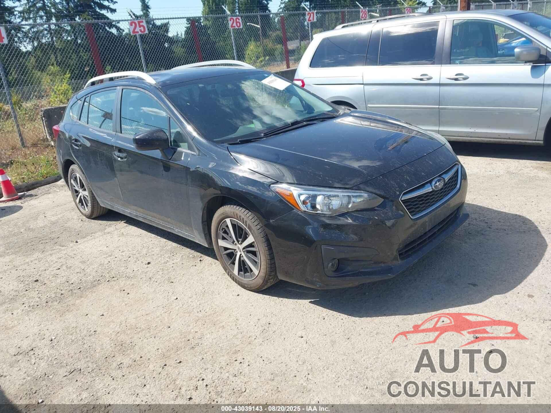 SUBARU IMPREZA 2019 - 4S3GTAD67K3744500