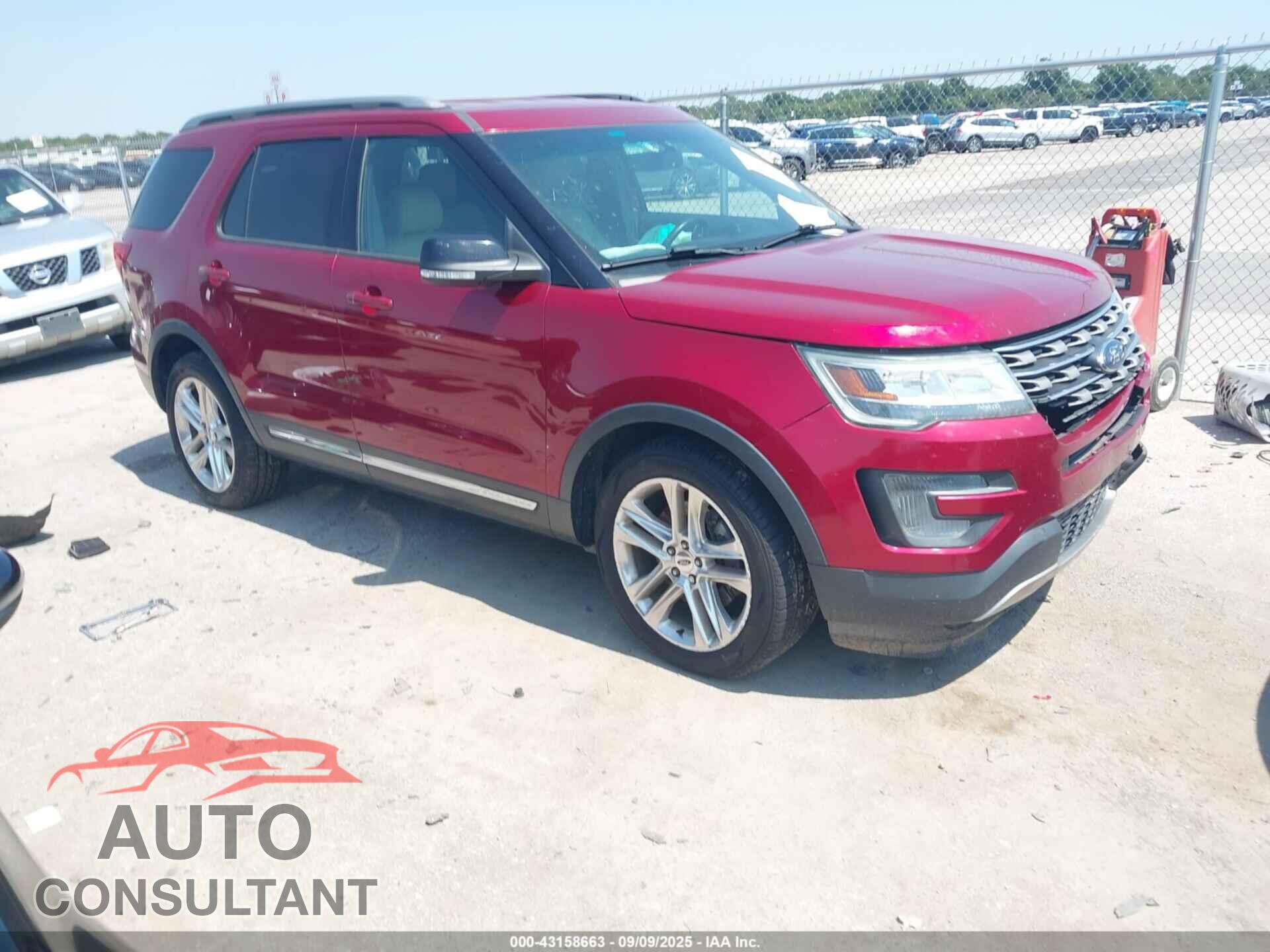 FORD EXPLORER 2017 - 1FM5K7D80HGA22152