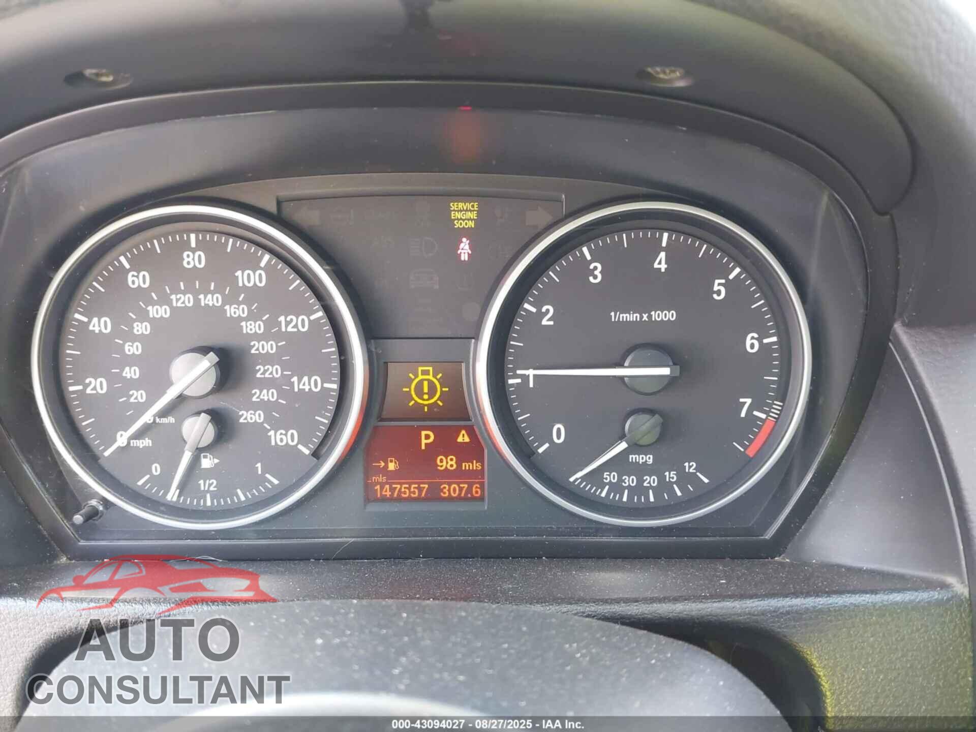 BMW X1 2013 - WBAVL1C52DVR90200