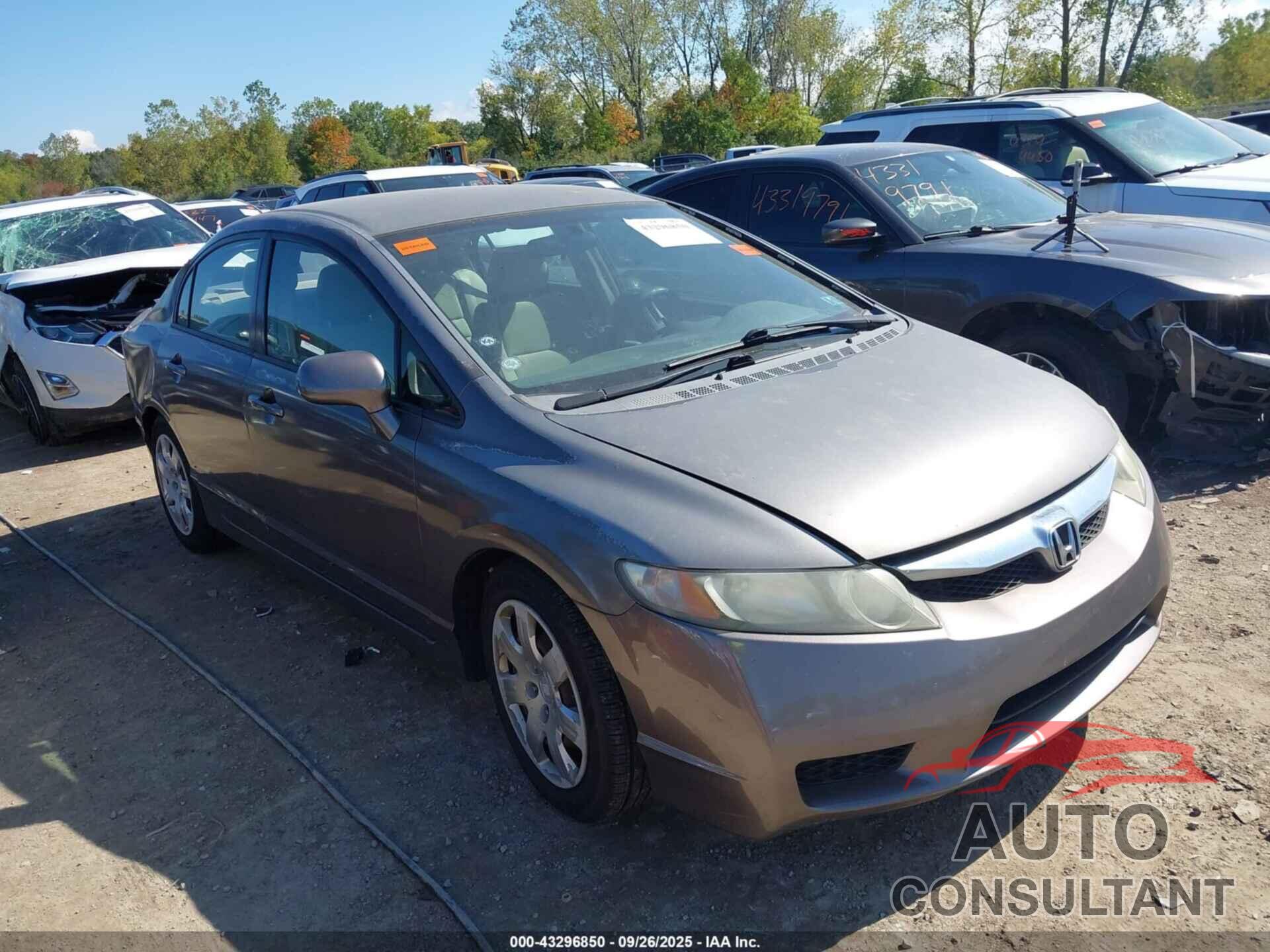 HONDA CIVIC 2010 - 2HGFA1F5XAH521161
