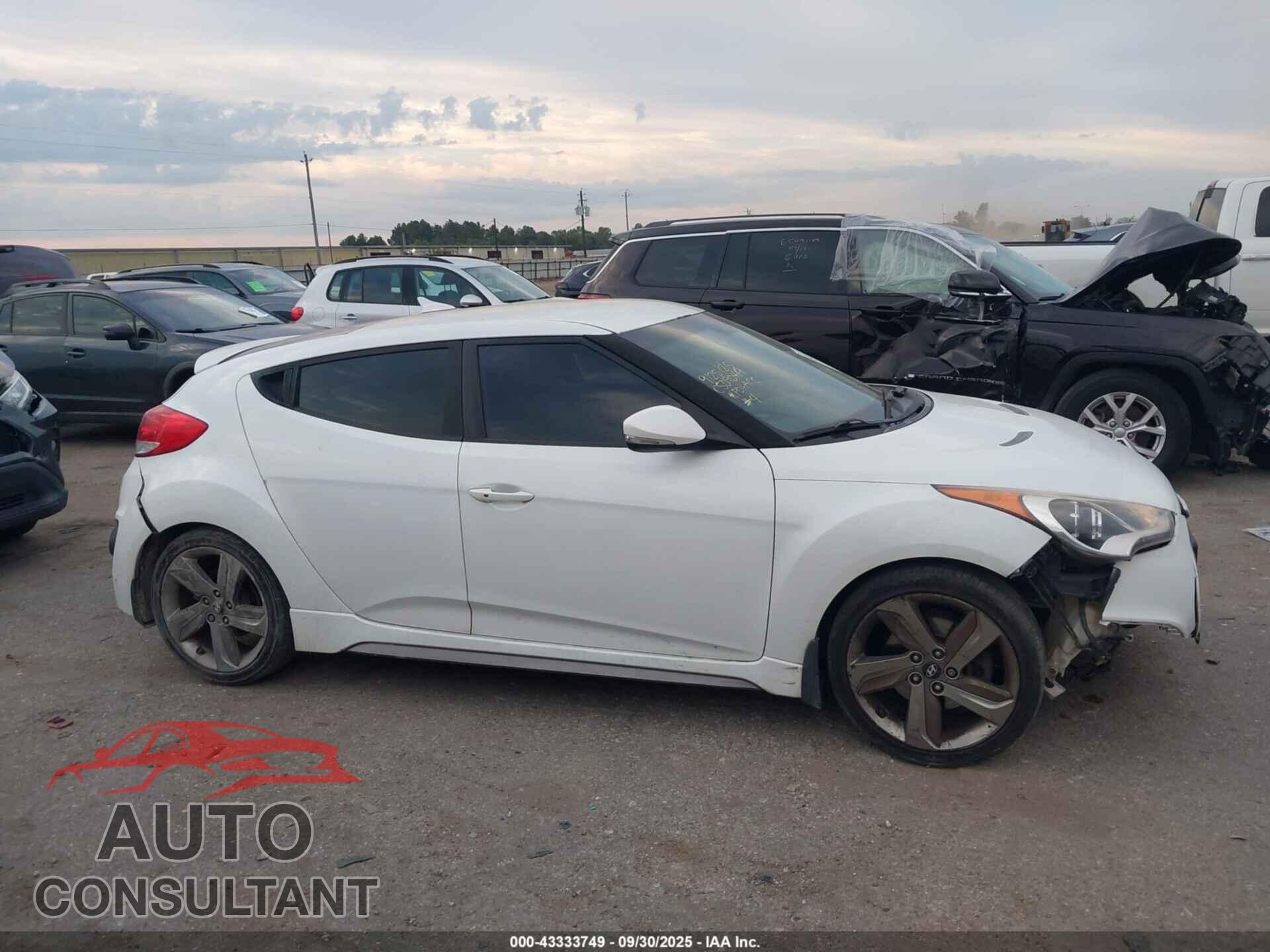 HYUNDAI VELOSTER 2014 - KMHTC6AE1EU182501