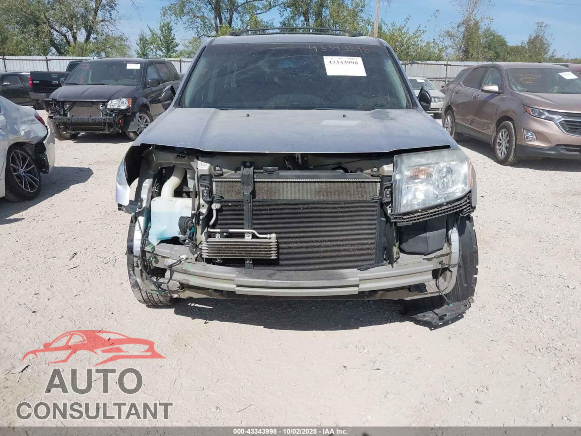 HONDA PILOT 2013 - 5FNYF4H56DB078296
