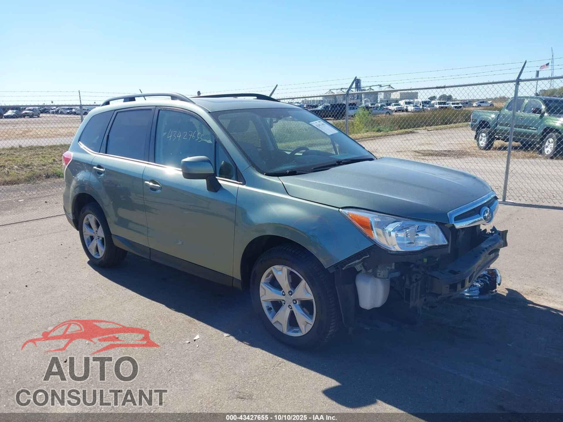 SUBARU FORESTER 2014 - JF2SJAEC2EH543763