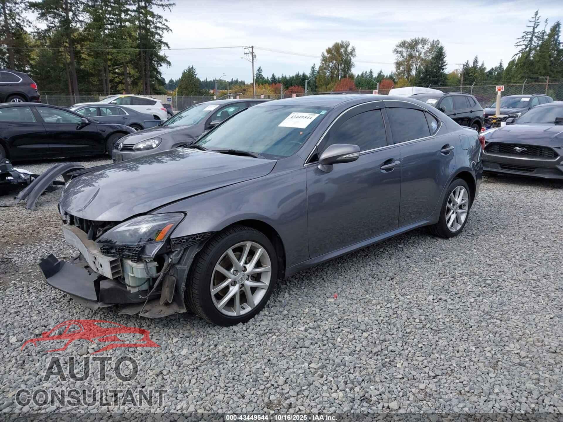 LEXUS IS 250 2012 - JTHCF5C29C5055462