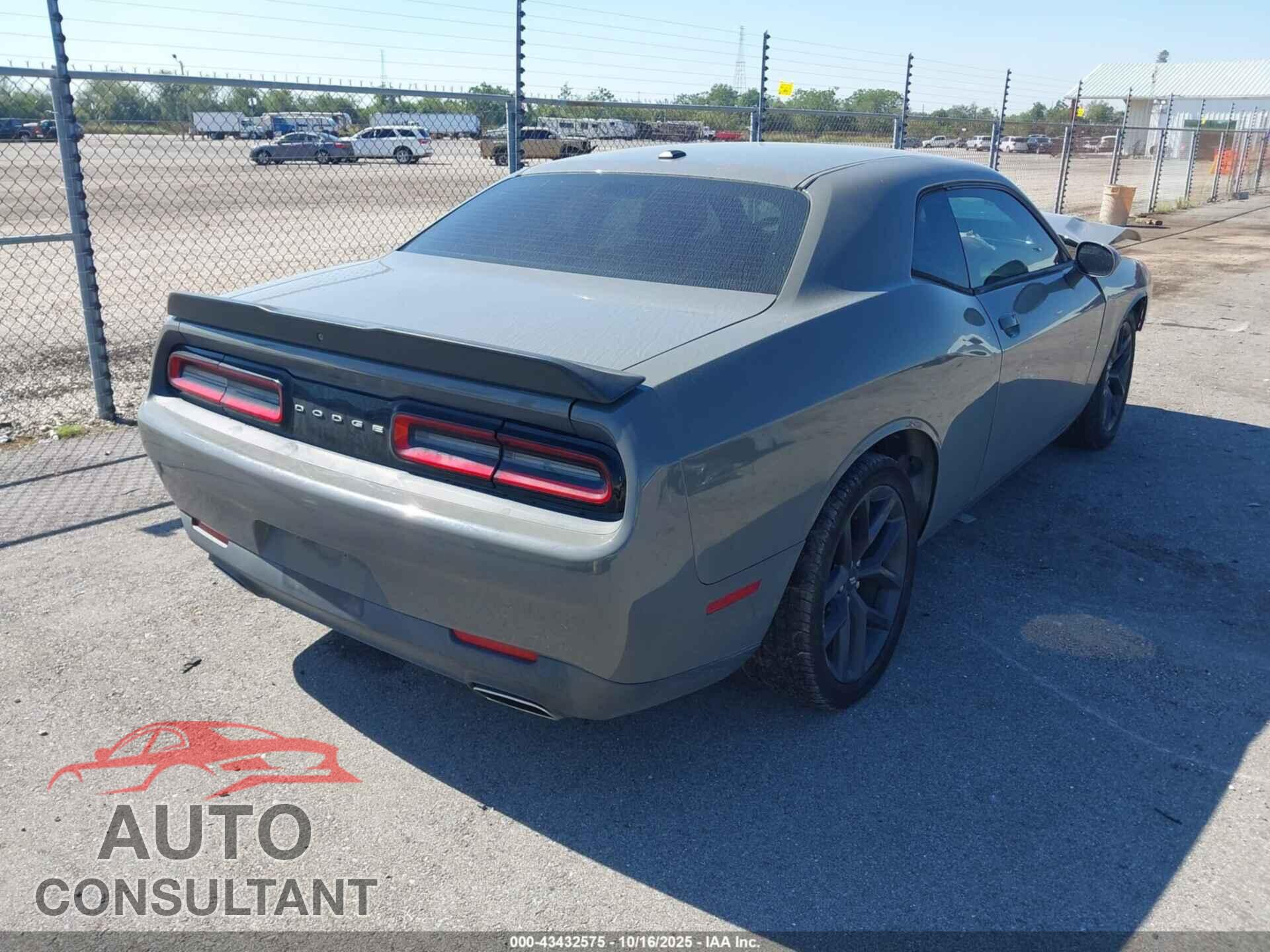 DODGE CHALLENGER 2019 - 2C3CDZAG5KH574484