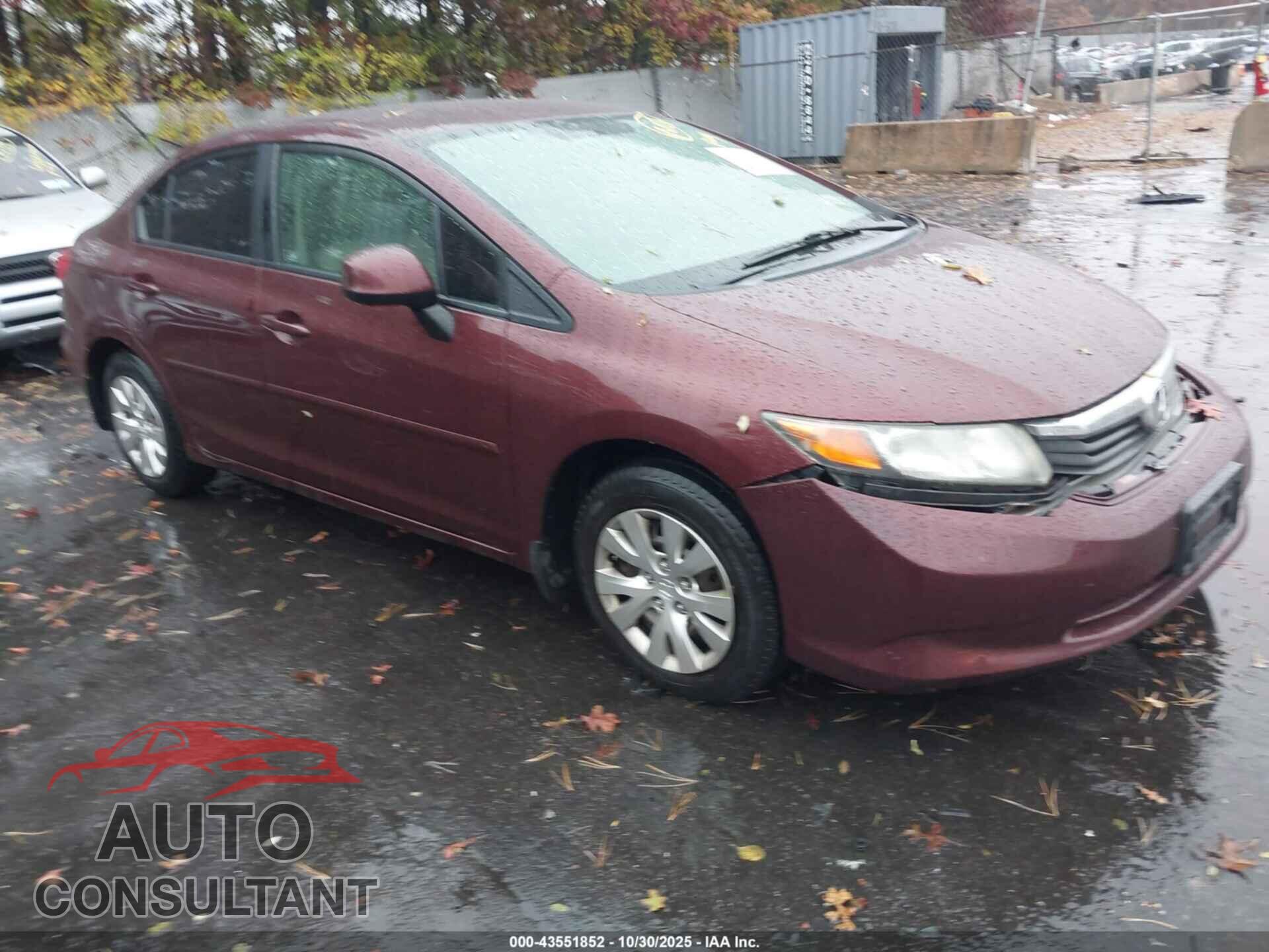 HONDA CIVIC 2012 - JHMFB2F57CS003102