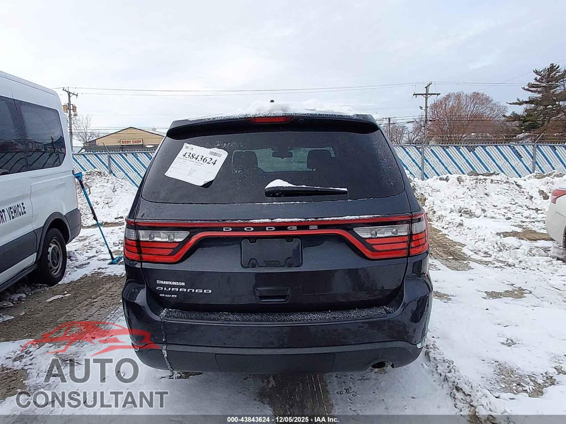 DODGE DURANGO 2015 - 1C4RDJAG3FC917082