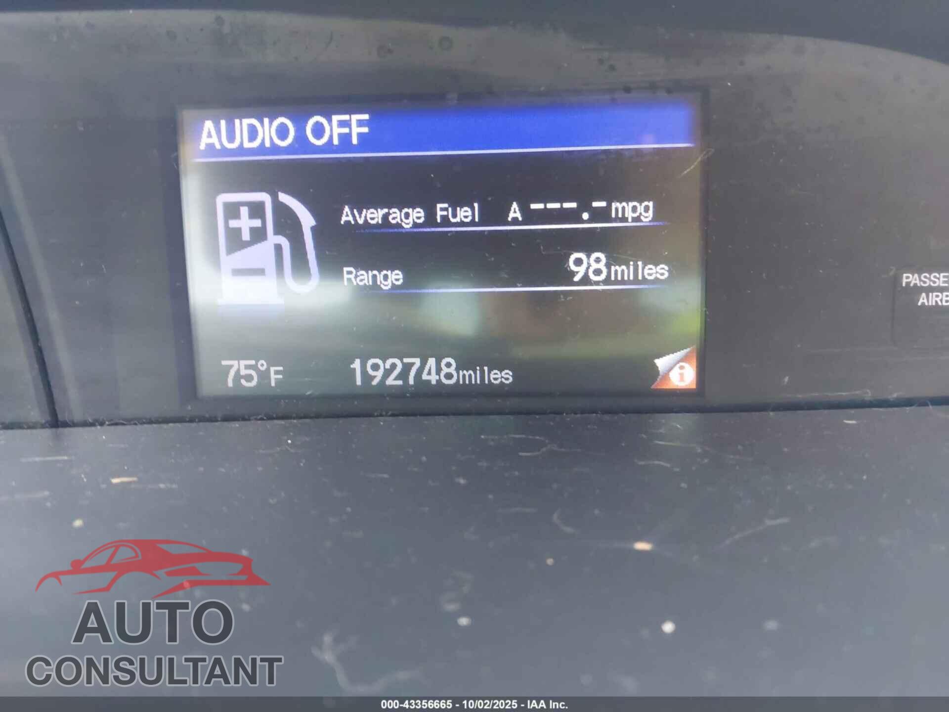 HONDA CIVIC 2014 - 19XFB2F5XEE249813