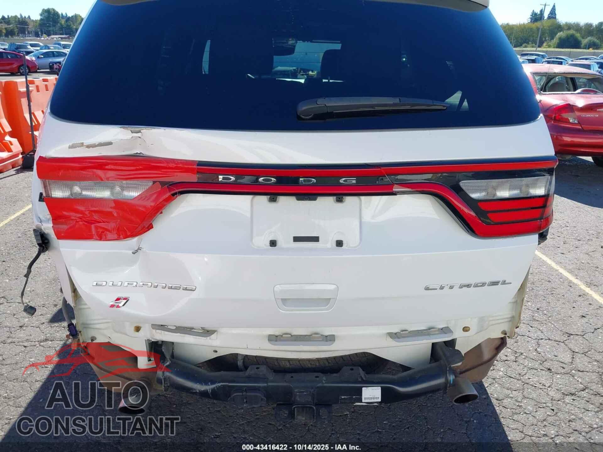 DODGE DURANGO 2018 - 1C4SDJET9JC341144