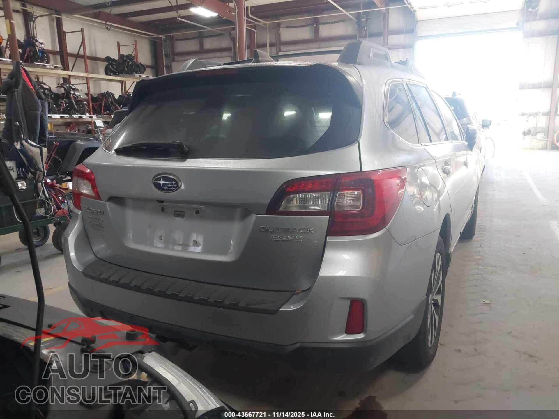 SUBARU OUTBACK 2017 - 4S4BSANC5H3370345