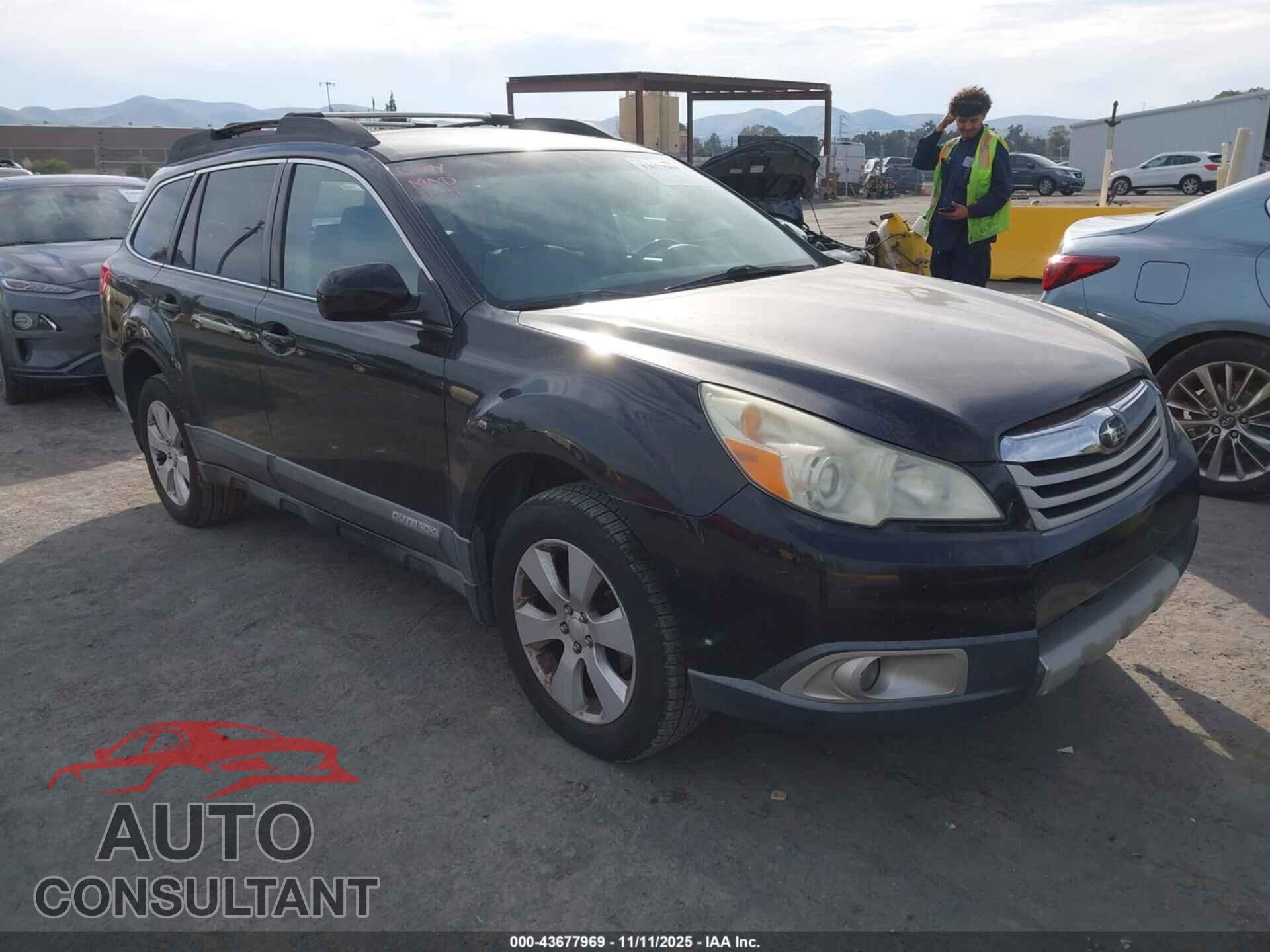 SUBARU OUTBACK 2011 - 4S4BRBKC8B3403495