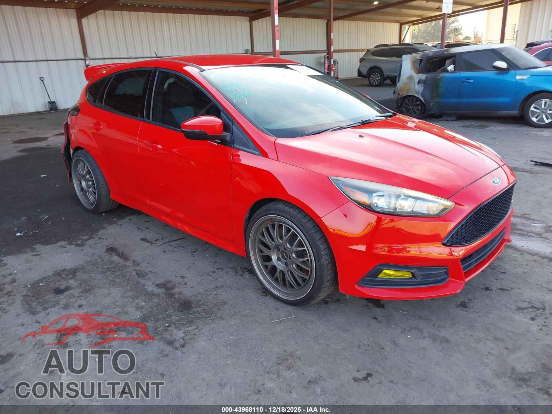 FORD FOCUS ST 2015 - 1FADP3L90FL324927