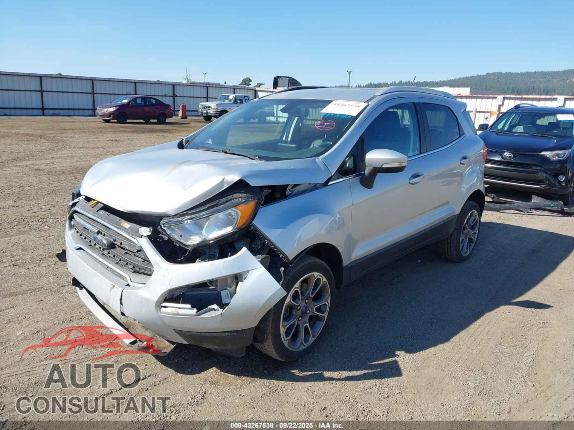 FORD ECOSPORT 2020 - MAJ6S3KL7LC361666