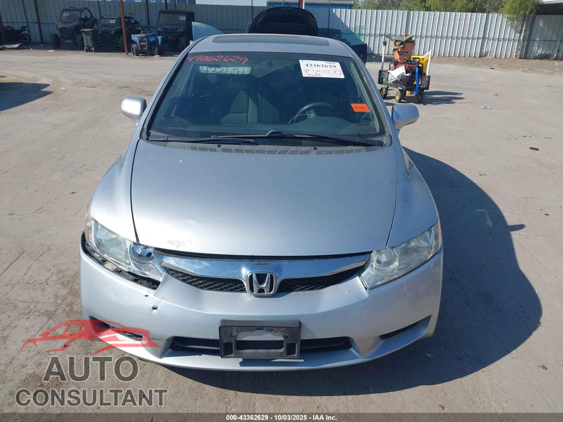 HONDA CIVIC 2010 - 19XFA1F82AE063801