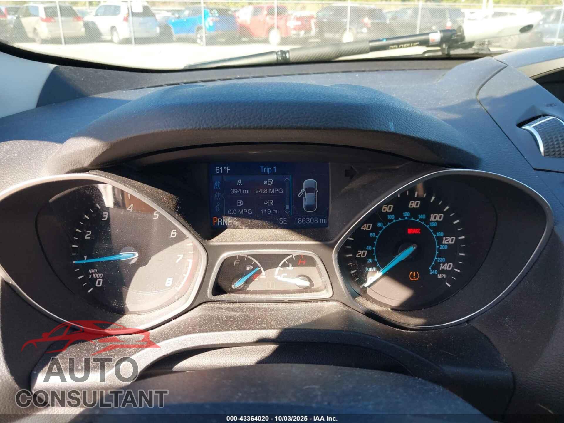 FORD ESCAPE 2014 - 1FMCU9GX0EUD13022