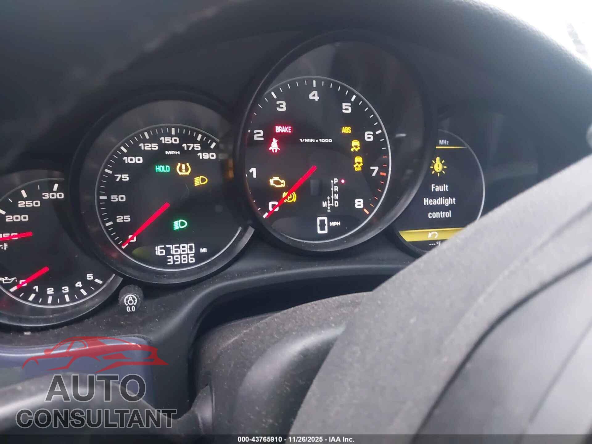 PORSCHE PANAMERA 2011 - WP0AA2A74BL019970
