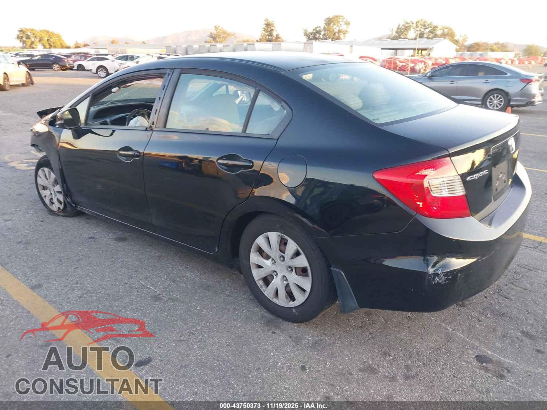 HONDA CIVIC 2012 - 2HGFB2F54CH335024
