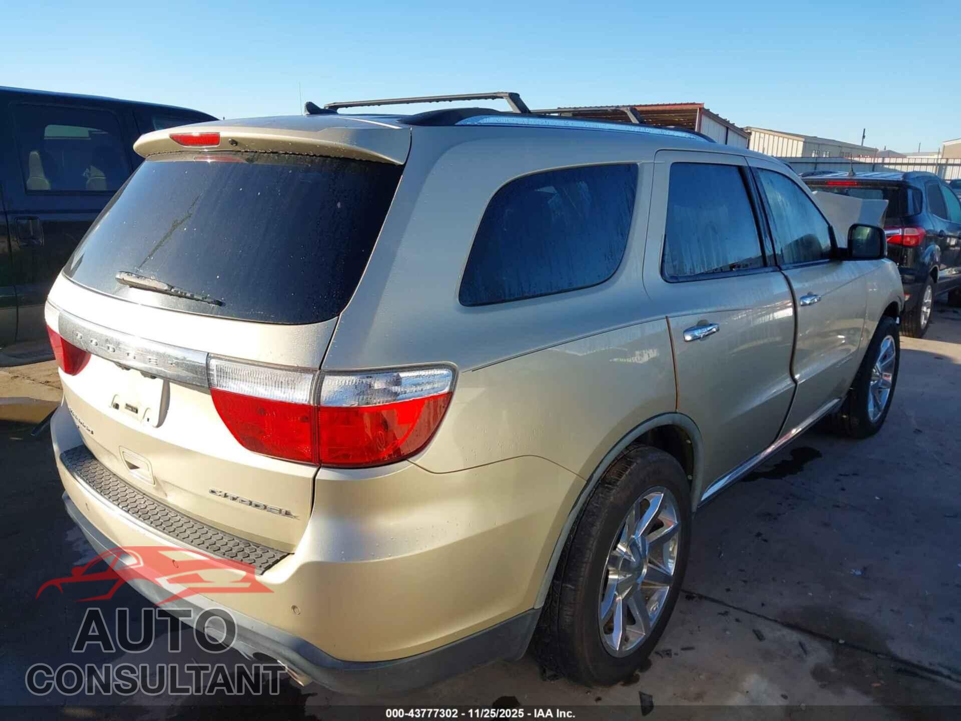 DODGE DURANGO 2011 - 1D4RE5GG8BC654130
