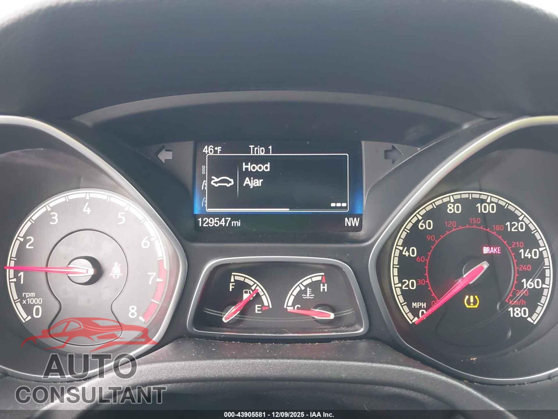 FORD FOCUS ST 2017 - 1FADP3L97HL246083