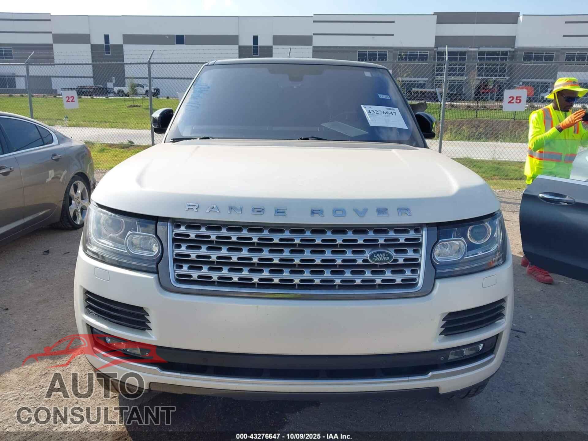 LAND ROVER RANGE ROVER 2015 - SALGS3TF8FA217978